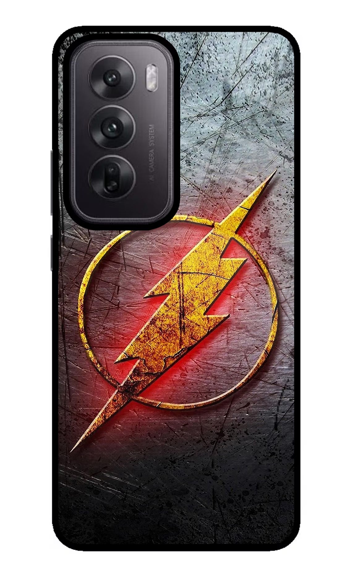 Flash Oppo Reno12 5G Glass Case - Flash Oppo Reno12 5G Glass Case Flash Oppo Reno12 5G Glass Case