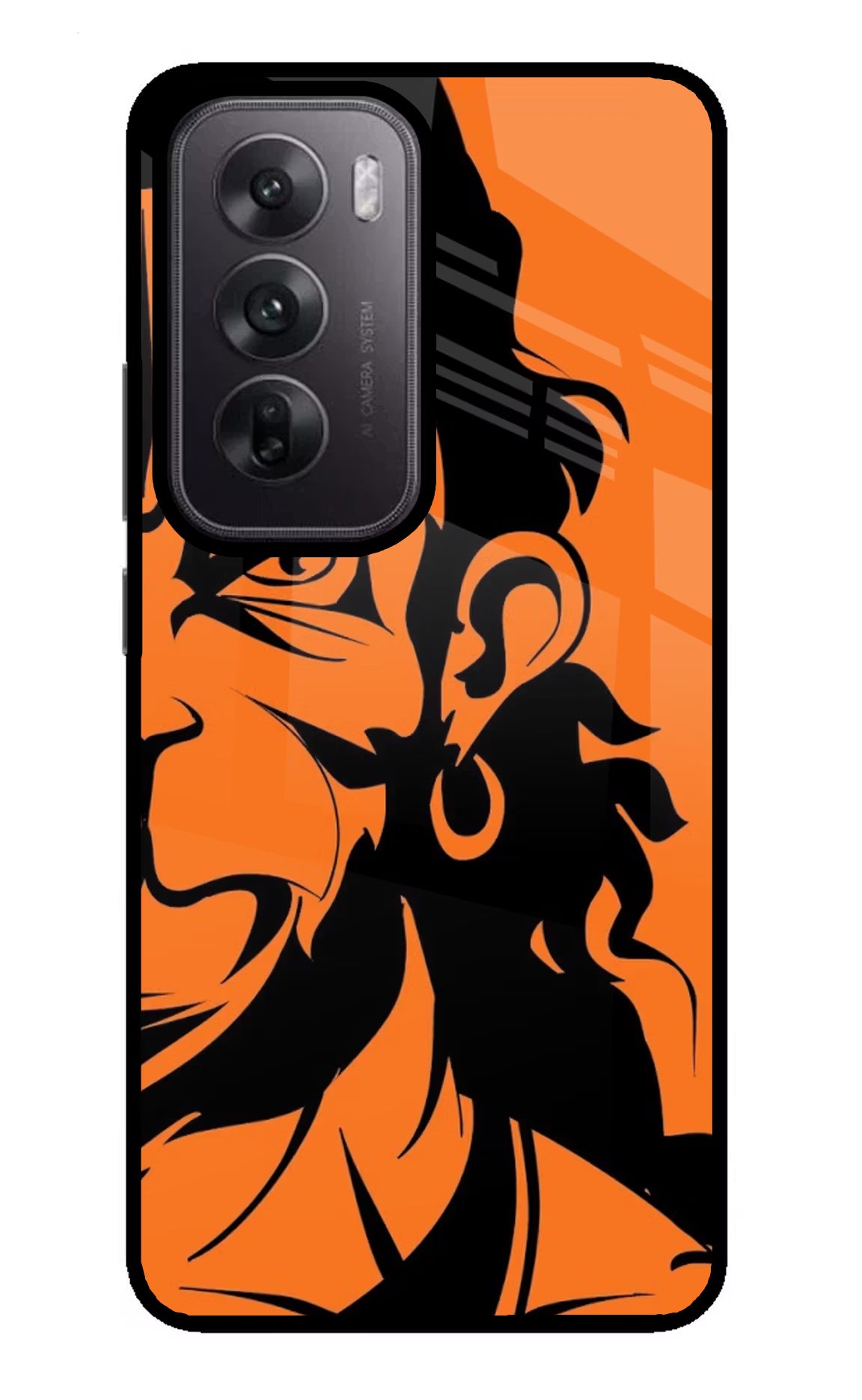 Hanuman Oppo Reno12 5G Glass Case - Hanuman Oppo Reno12 5G Glass Case Hanuman Oppo Reno12 5G Glass Case