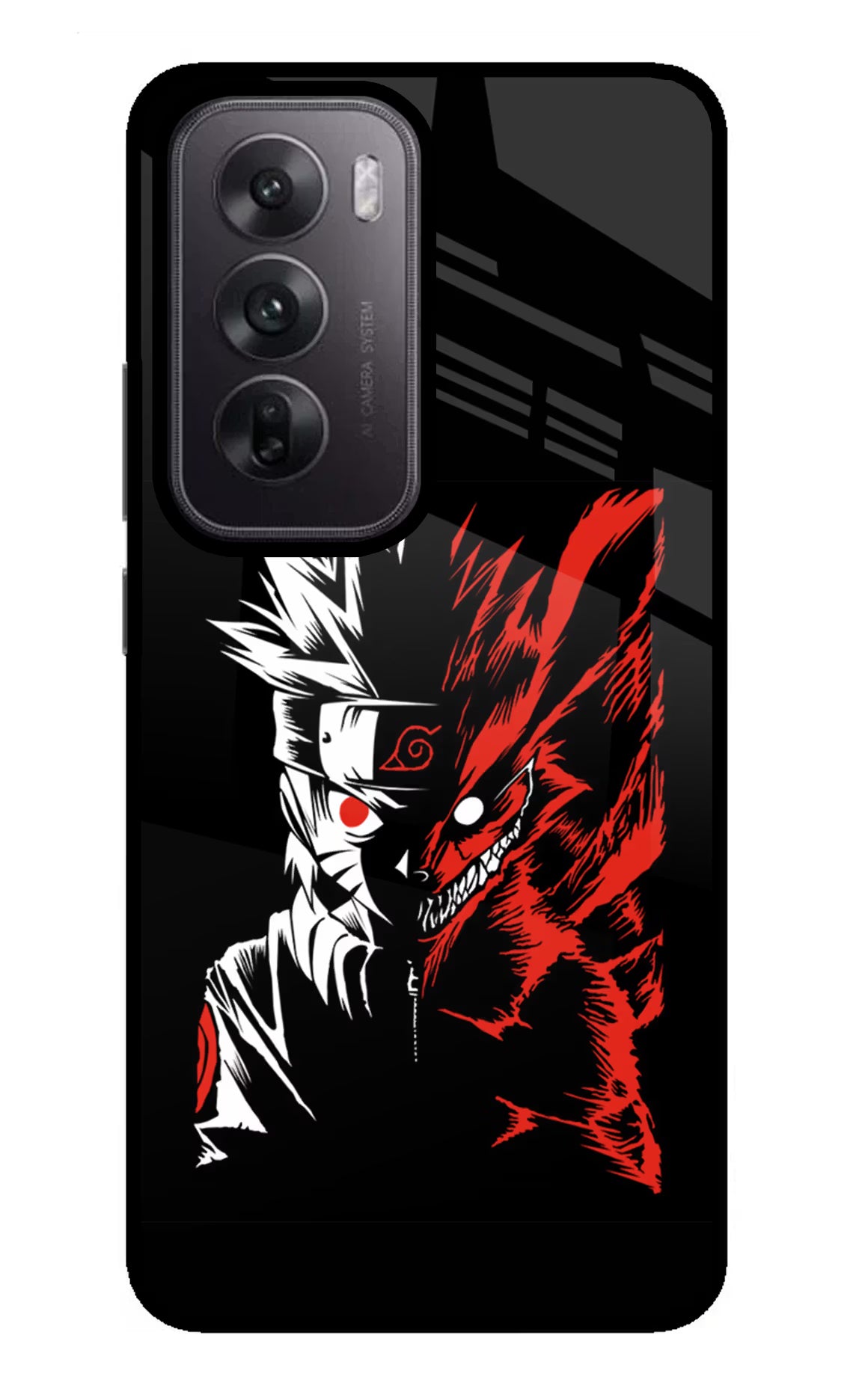 Naruto Two Face Oppo Reno12 5G Glass Case - Naruto Two Face Oppo Reno12 5G Glass Case Naruto Two Face Oppo Reno12 5G Glass Case