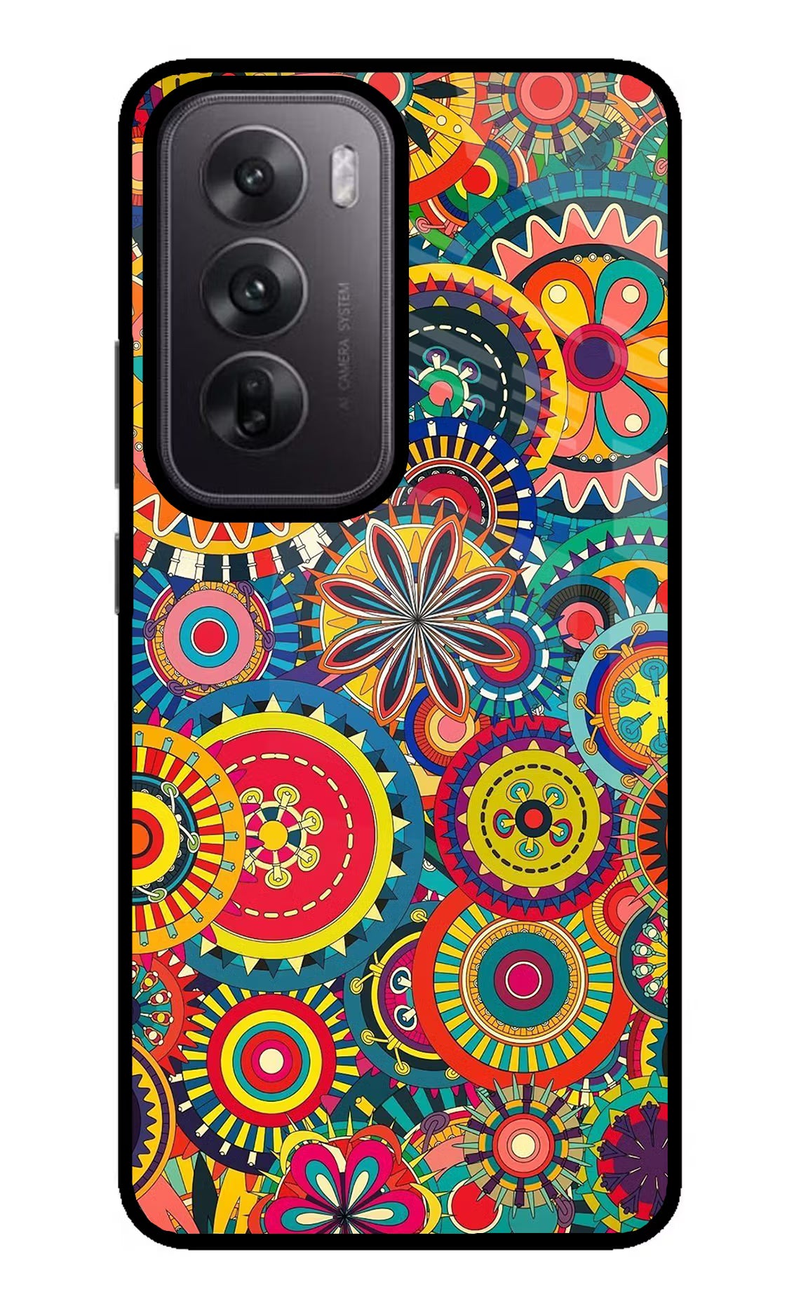 Gol Gol Art Oppo Reno12 5G Glass Case - Gol Gol Art Oppo Reno12 5G Glass Case Gol Gol Art Oppo Reno12 5G Glass Case