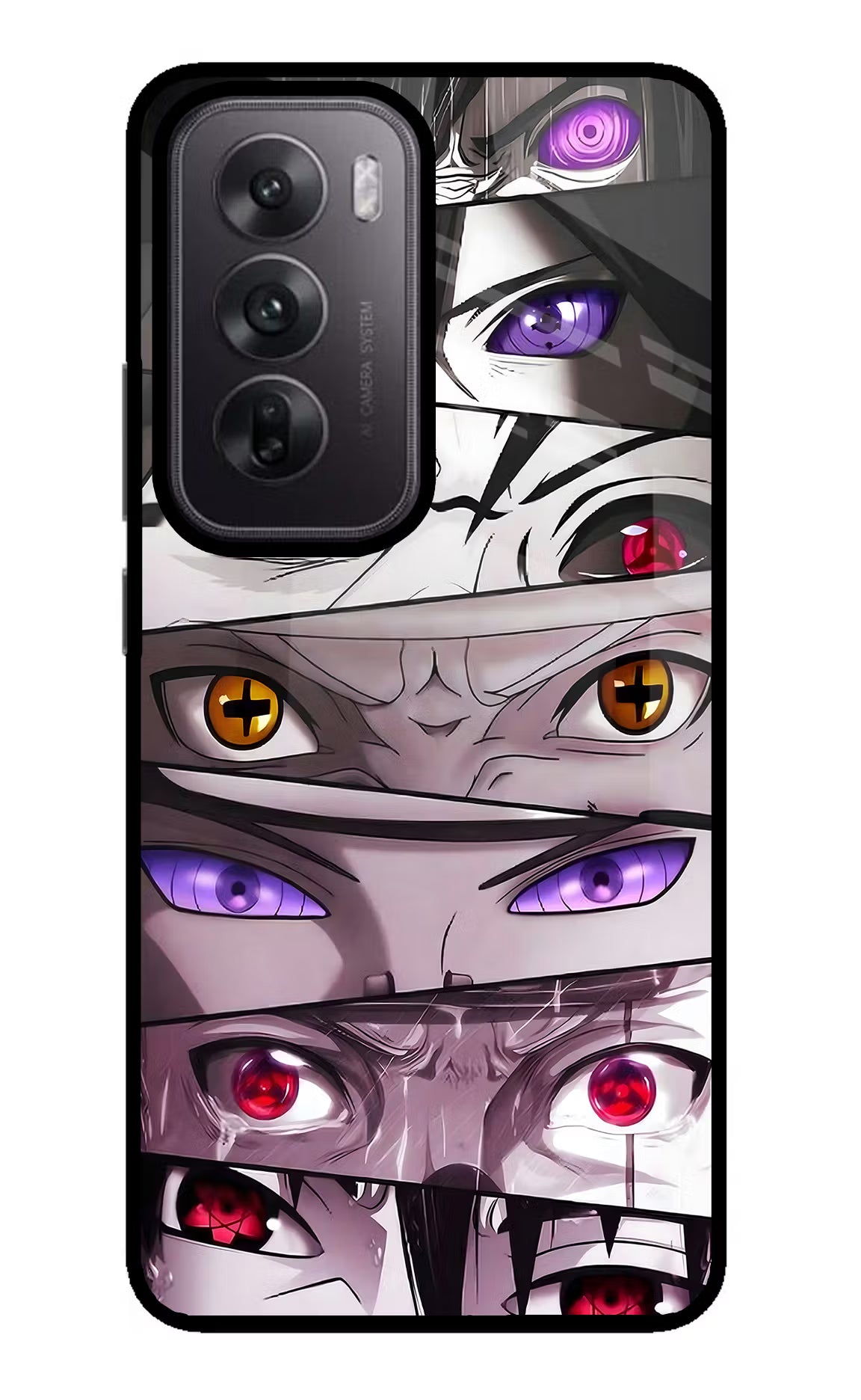 Naruto Anime Oppo Reno12 5G Glass Case - Naruto Anime Oppo Reno12 5G Glass Case Naruto Anime Oppo Reno12 5G Glass Case