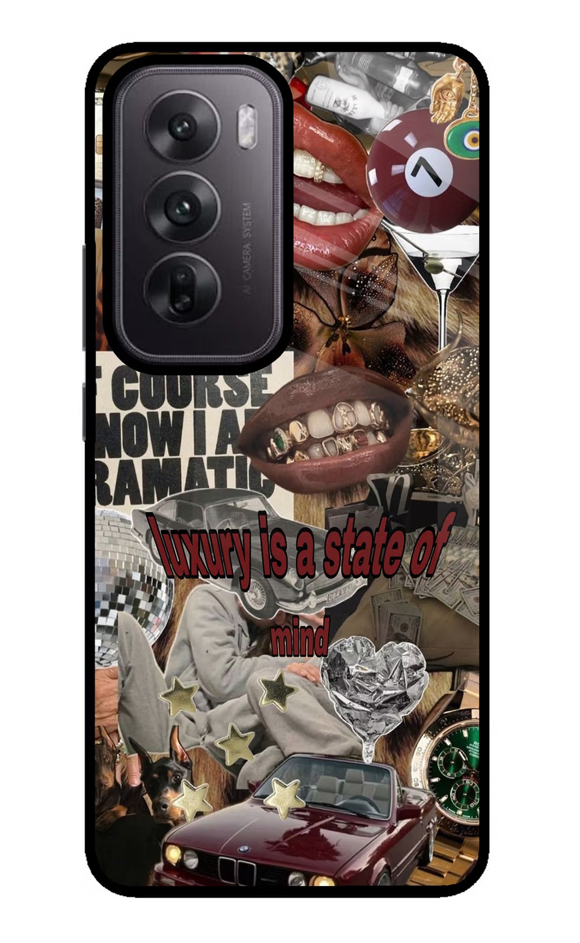 Luxury Oppo Reno12 5G Glass Case - Luxury Oppo Reno12 5G Glass Case Luxury Oppo Reno12 5G Glass Case