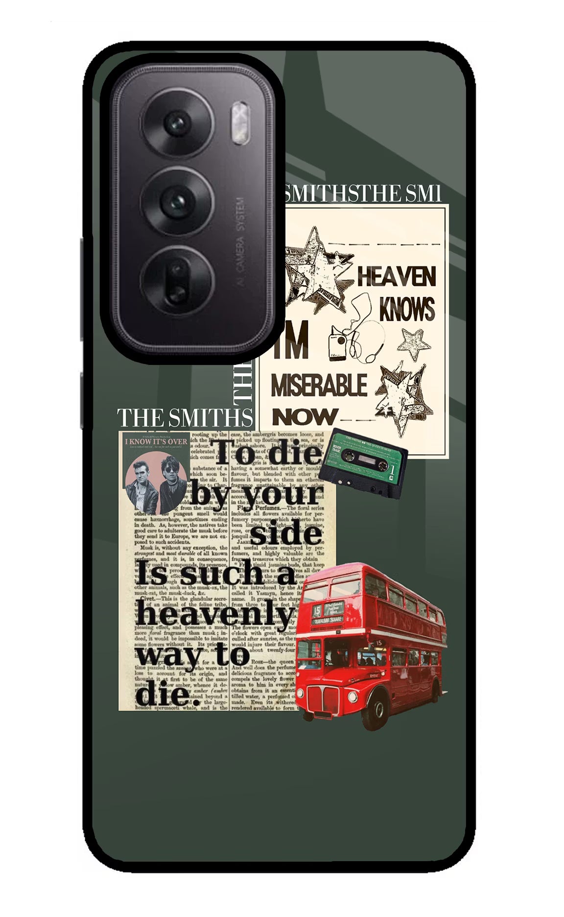 The Smiths Oppo Reno12 5G Glass Case - The Smiths Oppo Reno12 5G Glass Case The Smiths Oppo Reno12 5G Glass Case