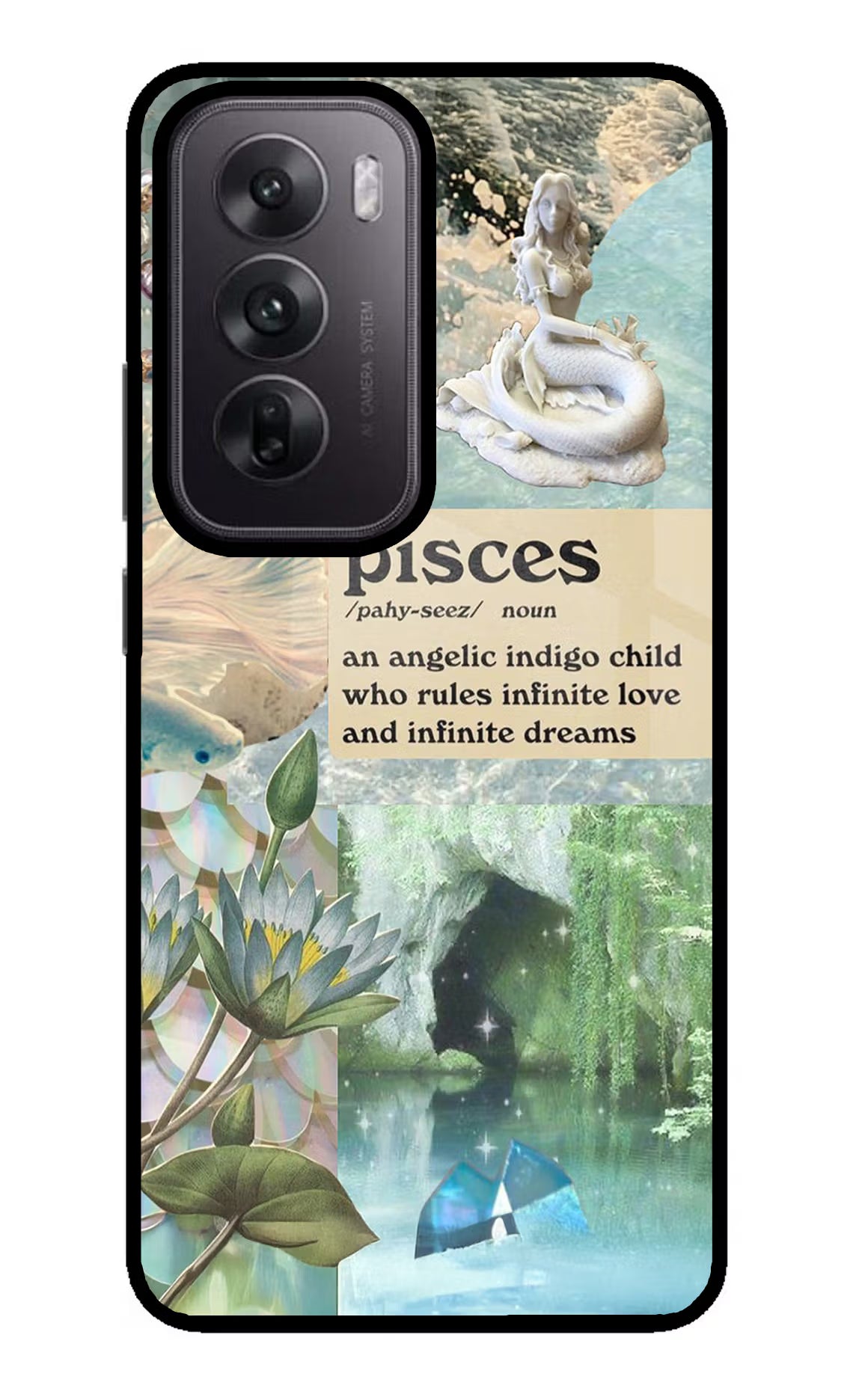 Pisces Zodiac Oppo Reno12 5G Glass Case - Pisces Zodiac Oppo Reno12 5G Glass Case Pisces Zodiac Oppo Reno12 5G Glass Case
