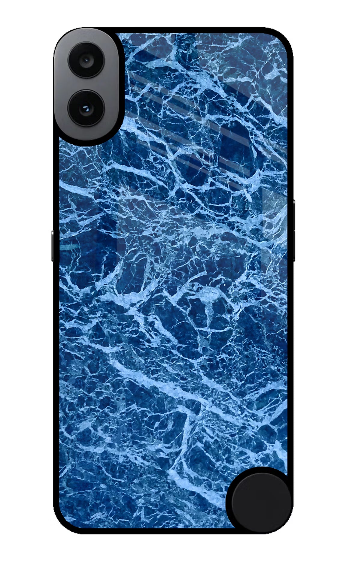Blue Marble CMF by Nothing Phone 1 Glass Case - Blue Marble CMF by Nothing Phone 1 Glass Case Blue Marble CMF by Nothing Phone 1 Glass Case