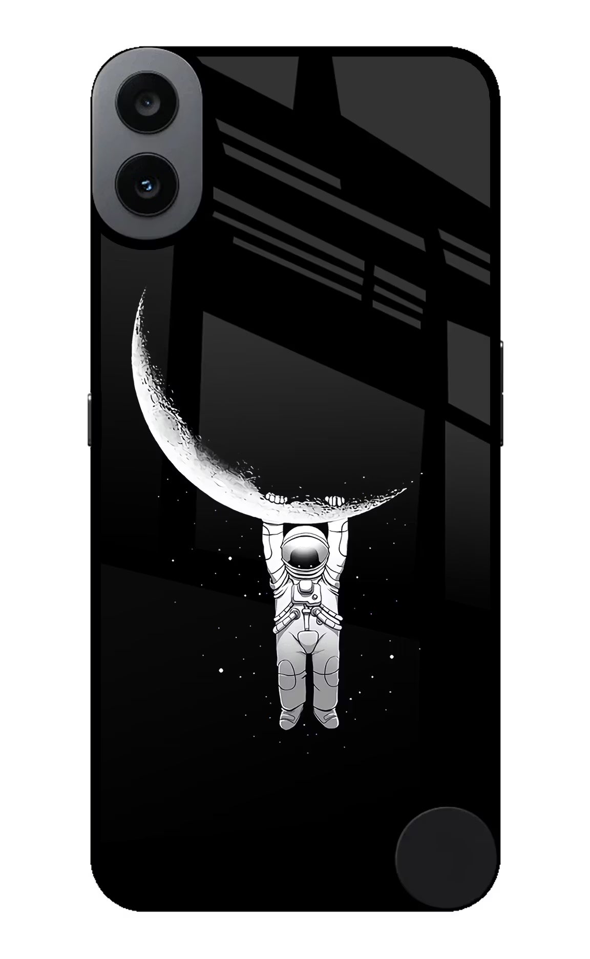 Moon Space CMF by Nothing Phone 1 Glass Case - Moon Space CMF by Nothing Phone 1 Glass Case Moon Space CMF by Nothing Phone 1 Glass Case