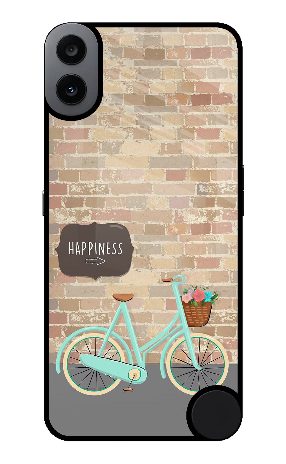 Happiness Artwork CMF by Nothing Phone 1 Glass Case - Happiness Artwork CMF by Nothing Phone 1 Glass Case Happiness Artwork CMF by Nothing Phone 1 Glass Case