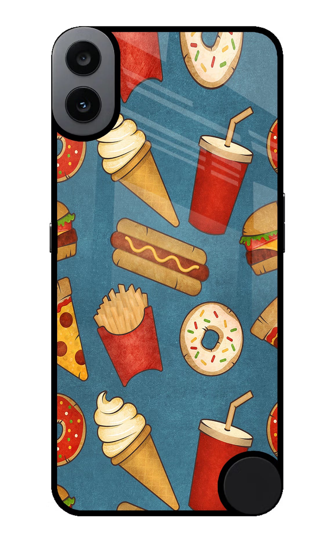 Foodie CMF by Nothing Phone 1 Glass Case - Foodie CMF by Nothing Phone 1 Glass Case Foodie CMF by Nothing Phone 1 Glass Case