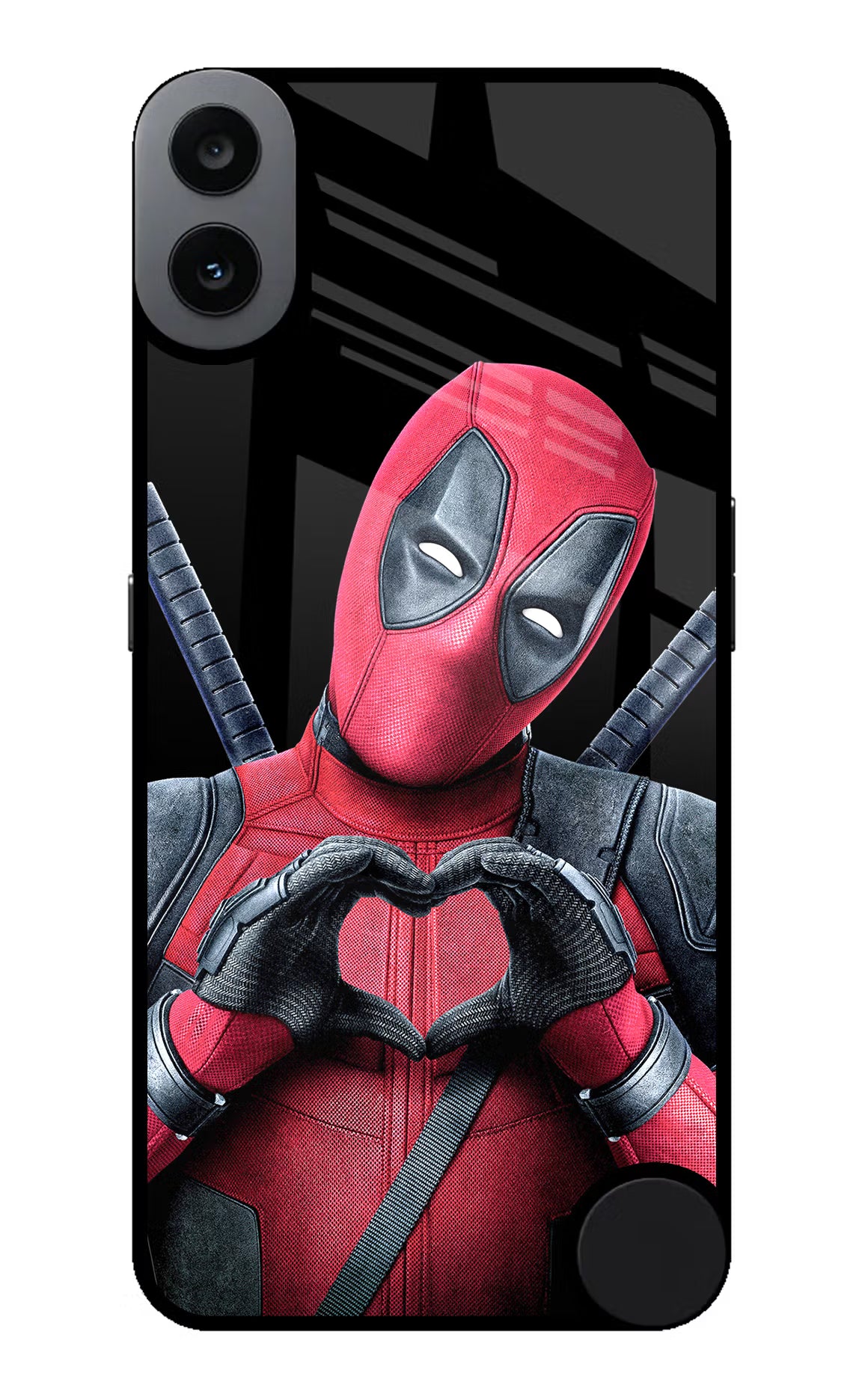 Deadpool CMF by Nothing Phone 1 Glass Case - Deadpool CMF by Nothing Phone 1 Glass Case Deadpool CMF by Nothing Phone 1 Glass Case
