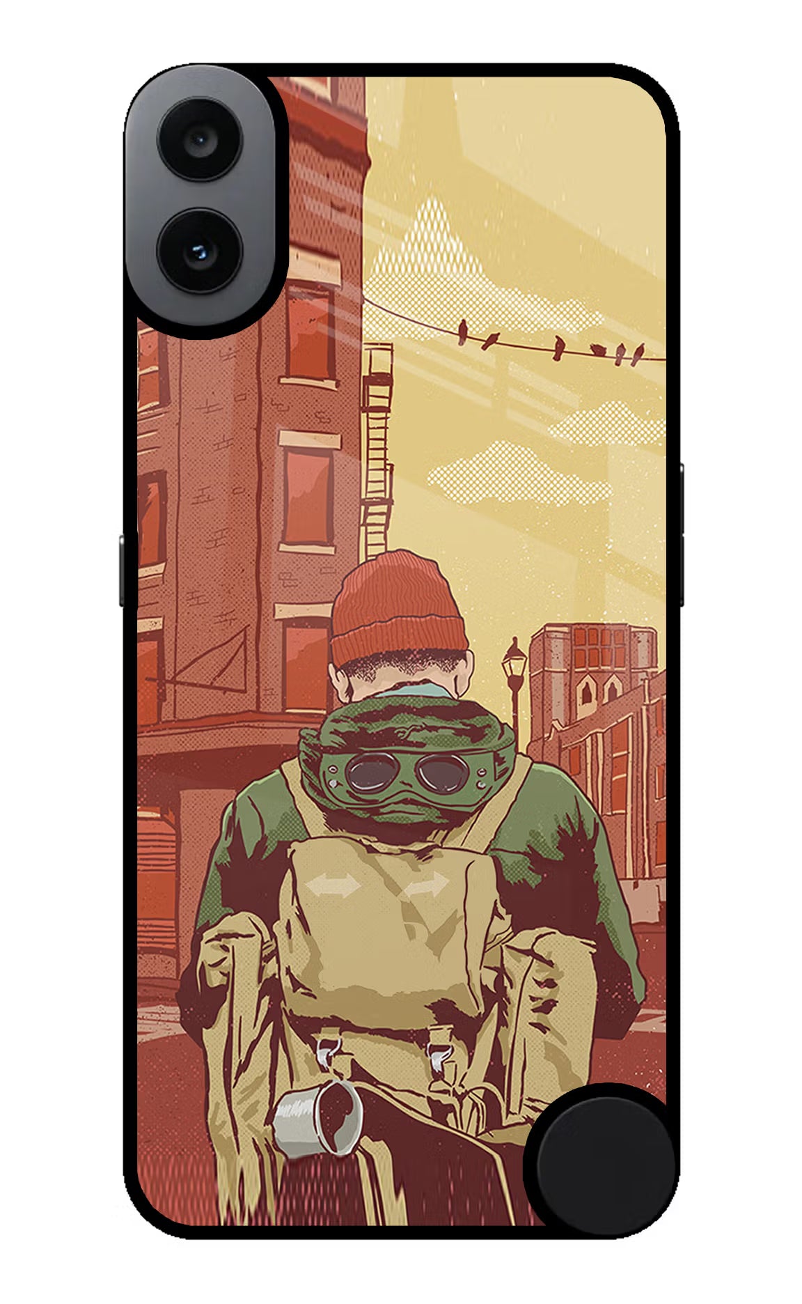 Adventurous CMF by Nothing Phone 1 Glass Case - Adventurous CMF by Nothing Phone 1 Glass Case Adventurous CMF by Nothing Phone 1 Glass Case