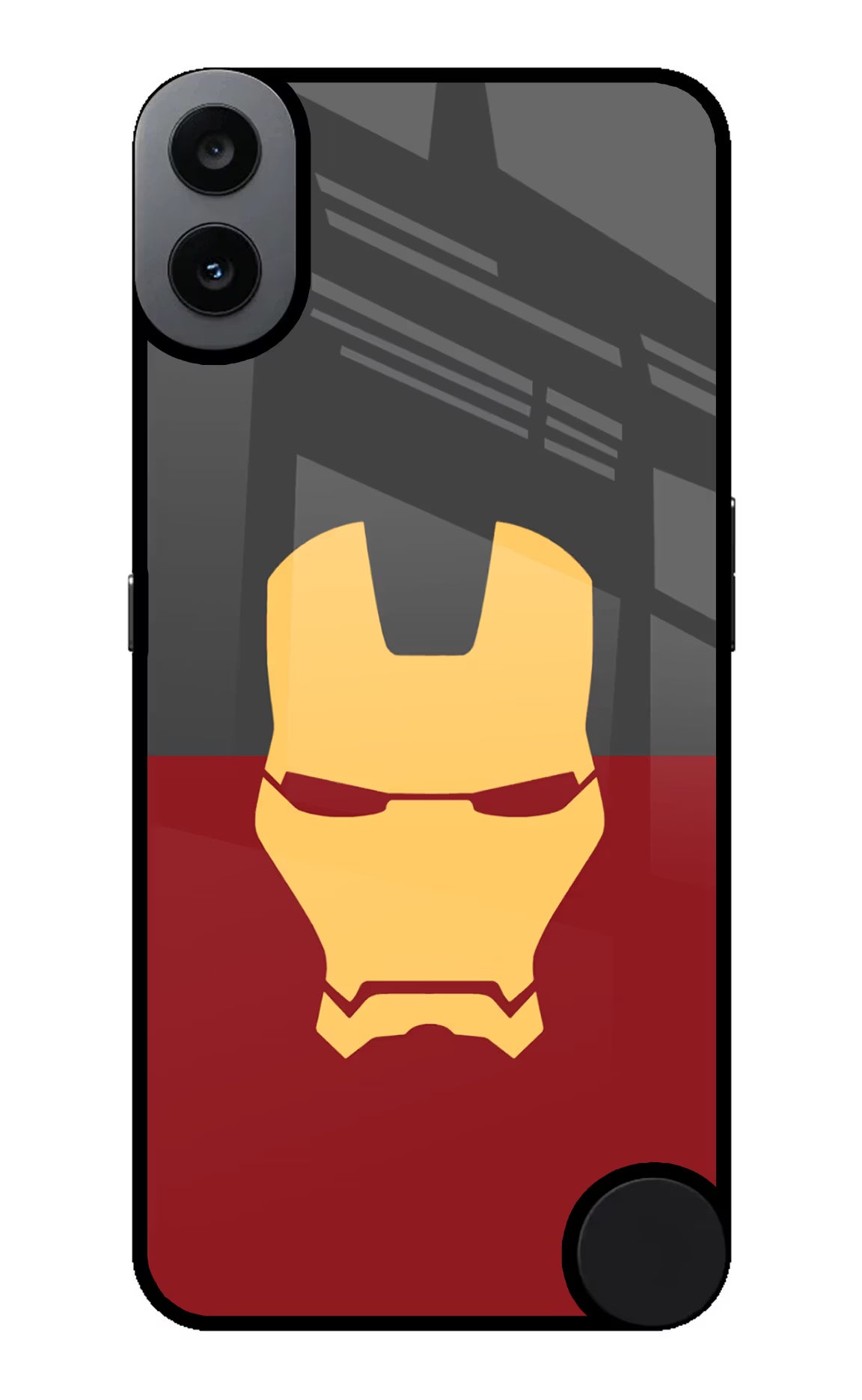 Ironman CMF by Nothing Phone 1 Glass Case - Ironman CMF by Nothing Phone 1 Glass Case Ironman CMF by Nothing Phone 1 Glass Case