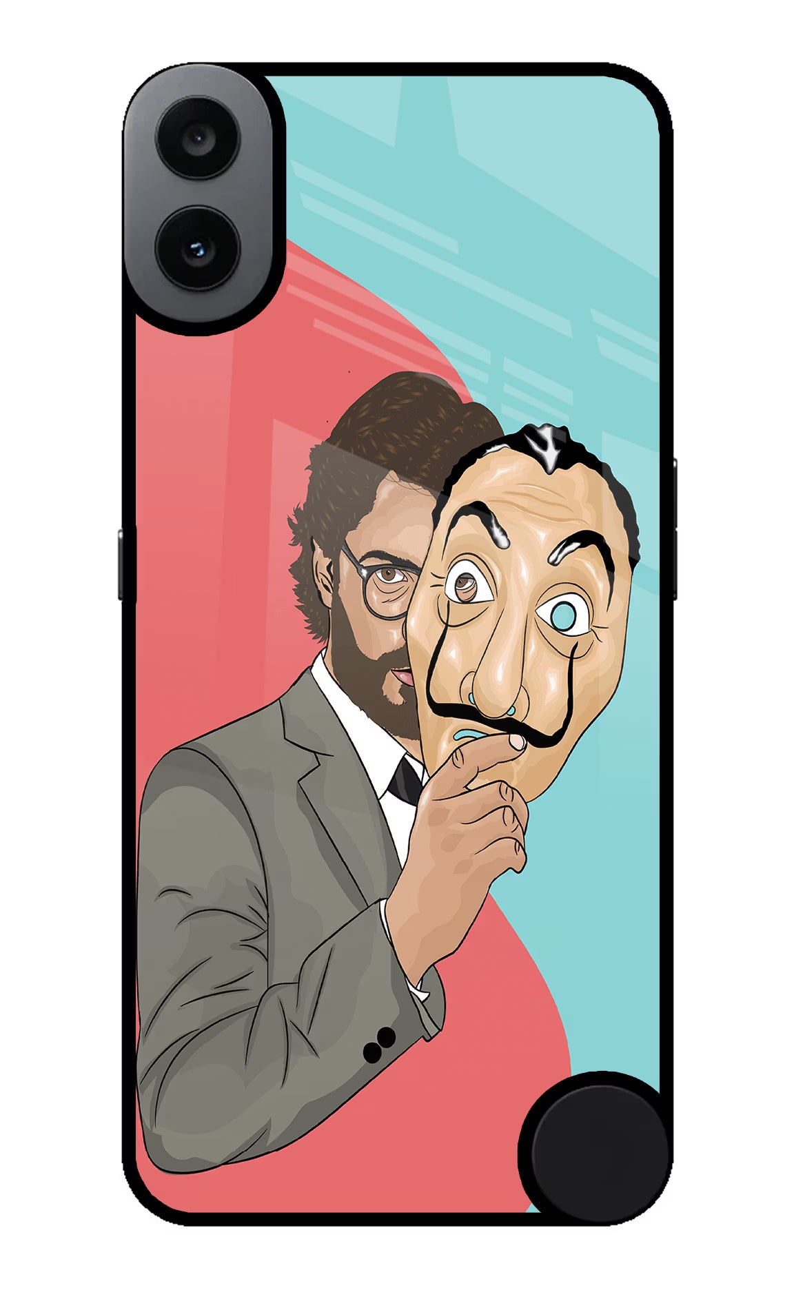 Professor CMF by Nothing Phone 1 Glass Case - Professor CMF by Nothing Phone 1 Glass Case Professor CMF by Nothing Phone 1 Glass Case