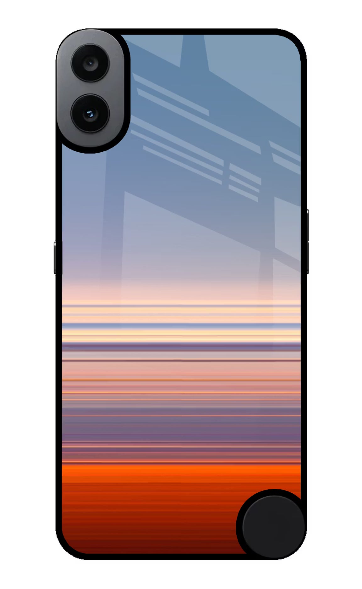 Morning Colors CMF by Nothing Phone 1 Back Cover - Morning Colors CMF by Nothing Phone 1 Glass Case Back Cover by Casekaro Morning Colors CMF by Nothing Phone 1 Glass Case Back Cover by Casekaro