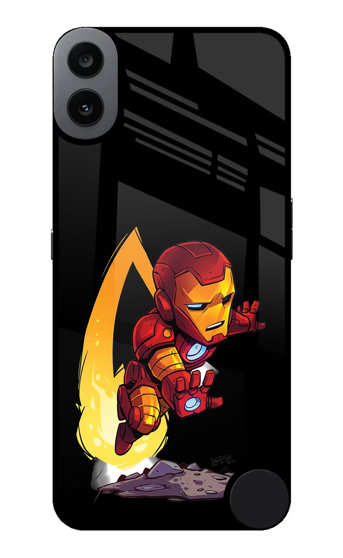 IronMan CMF by Nothing Phone 1 Glass Case - IronMan CMF by Nothing Phone 1 Glass Case IronMan CMF by Nothing Phone 1 Glass Case