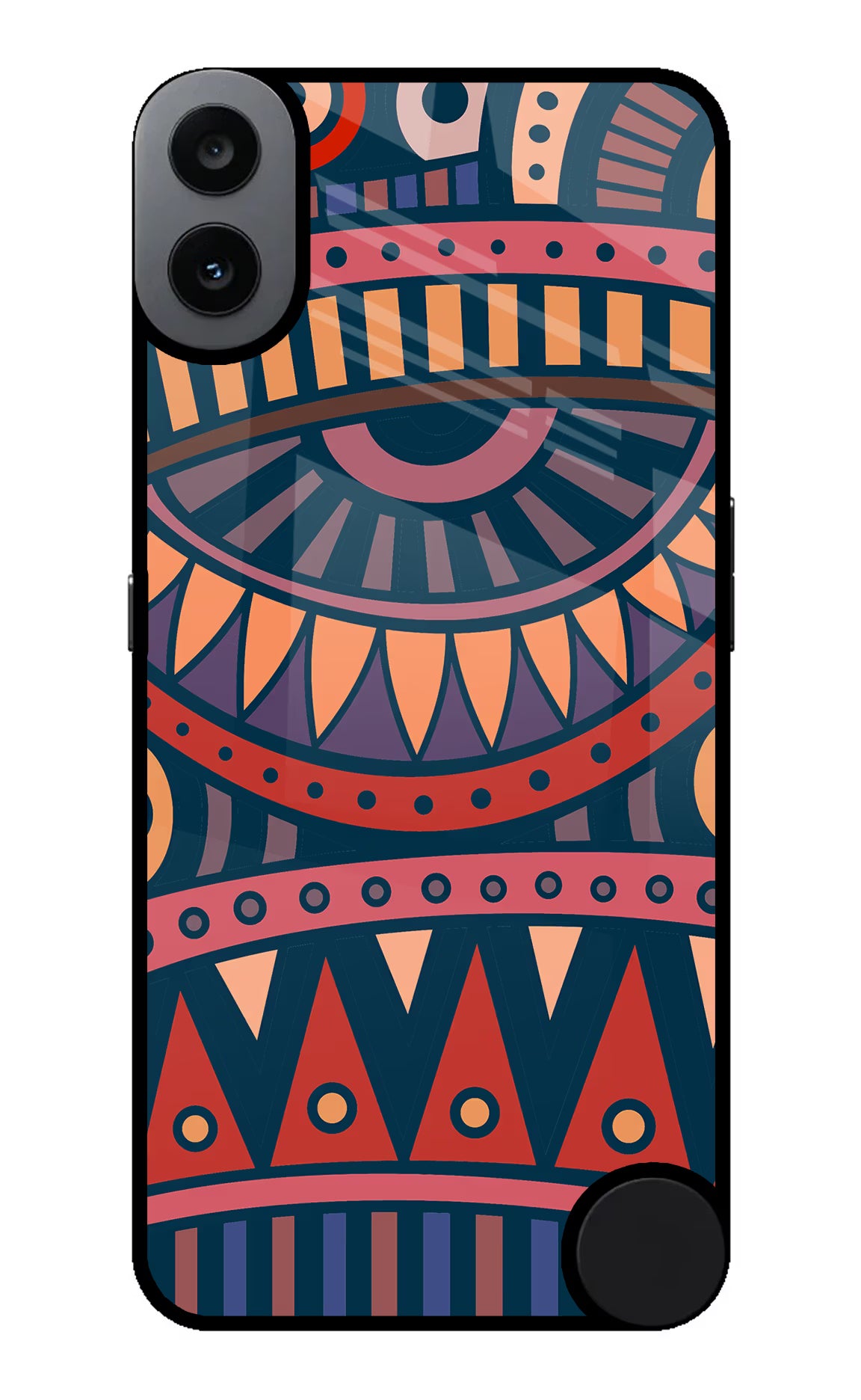 African Culture Design CMF by Nothing Phone 1 Glass Case - African Culture Design CMF by Nothing Phone 1 Glass Case African Culture Design CMF by Nothing Phone 1 Glass Case