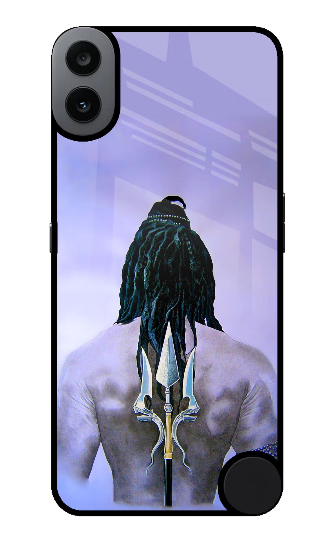 Shiva CMF by Nothing Phone 1 Glass Case - Shiva CMF by Nothing Phone 1 Glass Case Shiva CMF by Nothing Phone 1 Glass Case