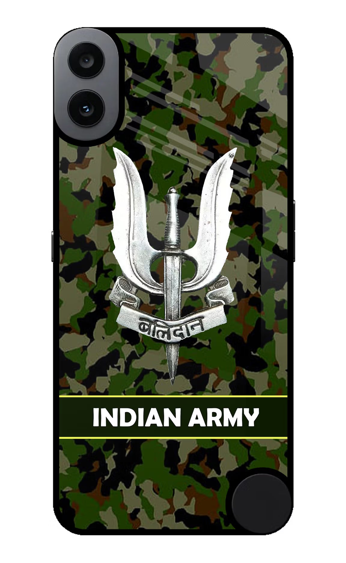 Balidan Indian Logo CMF by Nothing Phone 1 Glass Case - Balidan Indian Logo CMF by Nothing Phone 1 Glass Case Balidan Indian Logo CMF by Nothing Phone 1 Glass Case