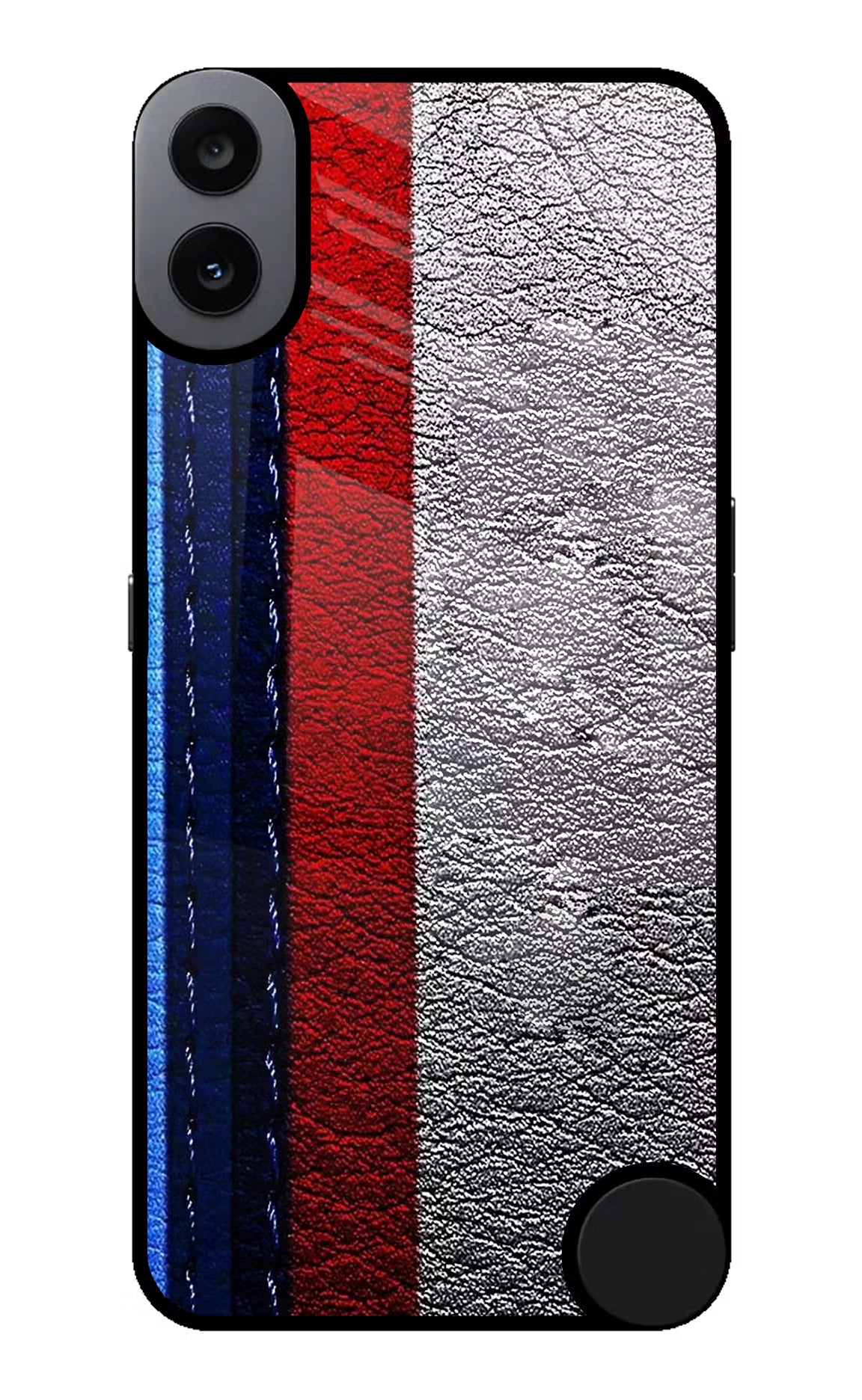 BMW Stripes CMF by Nothing Phone 1 Glass Case - BMW Stripes CMF by Nothing Phone 1 Glass Case BMW Stripes CMF by Nothing Phone 1 Glass Case