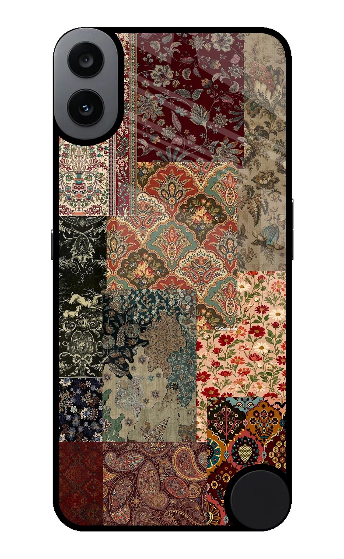 Desi Print CMF by Nothing Phone 1 Glass Case - Desi Print CMF by Nothing Phone 1 Glass Case Desi Print CMF by Nothing Phone 1 Glass Case