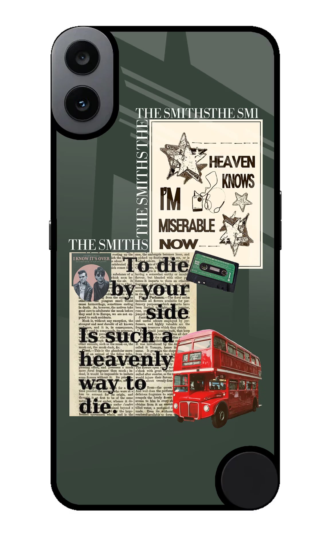 The Smiths CMF by Nothing Phone 1 Glass Case - The Smiths CMF by Nothing Phone 1 Glass Case The Smiths CMF by Nothing Phone 1 Glass Case