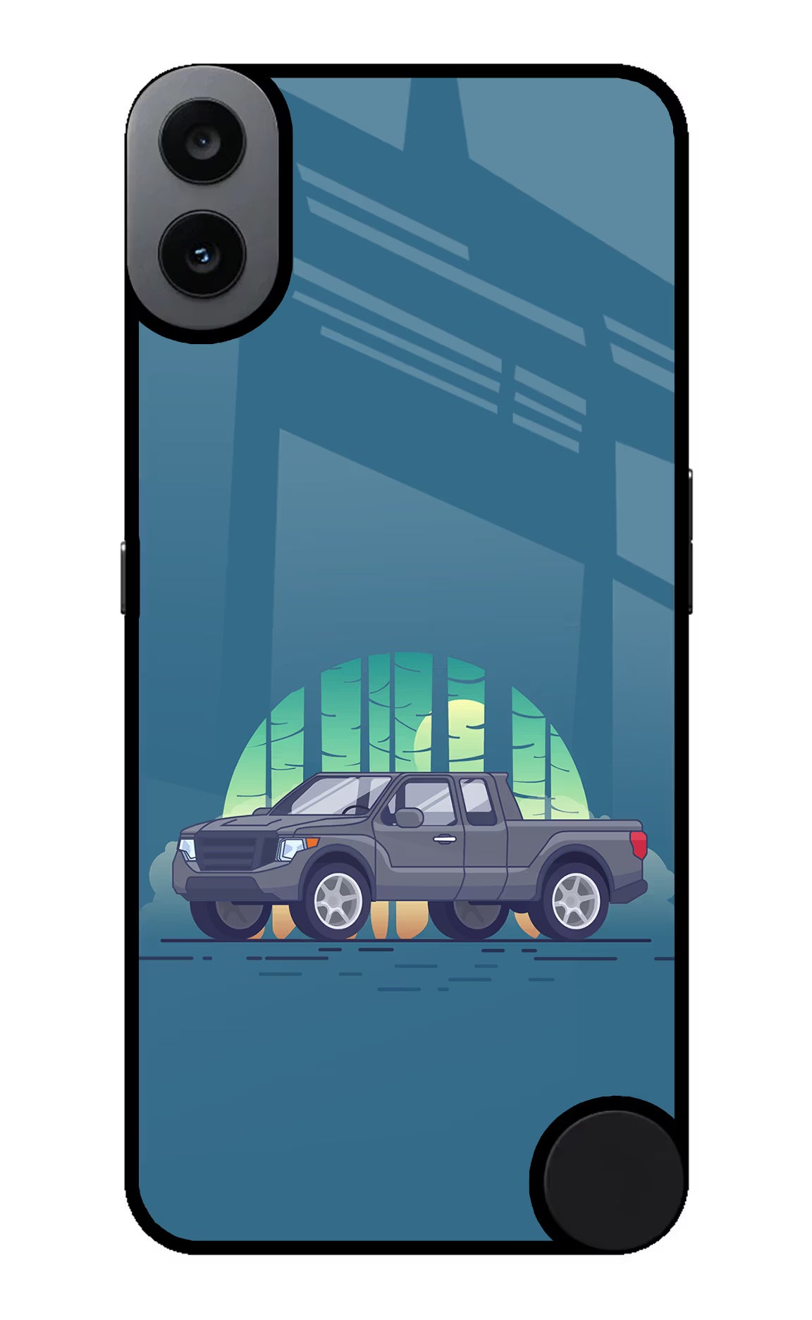 Retro Garage Vibe CMF by Nothing Phone 1 Back Cover - Retro Garage Vibe CMF by Nothing Phone 1 Glass Case Back Cover by Casekaro Retro Garage Vibe CMF by Nothing Phone 1 Glass Case Back Cover by Casekaro