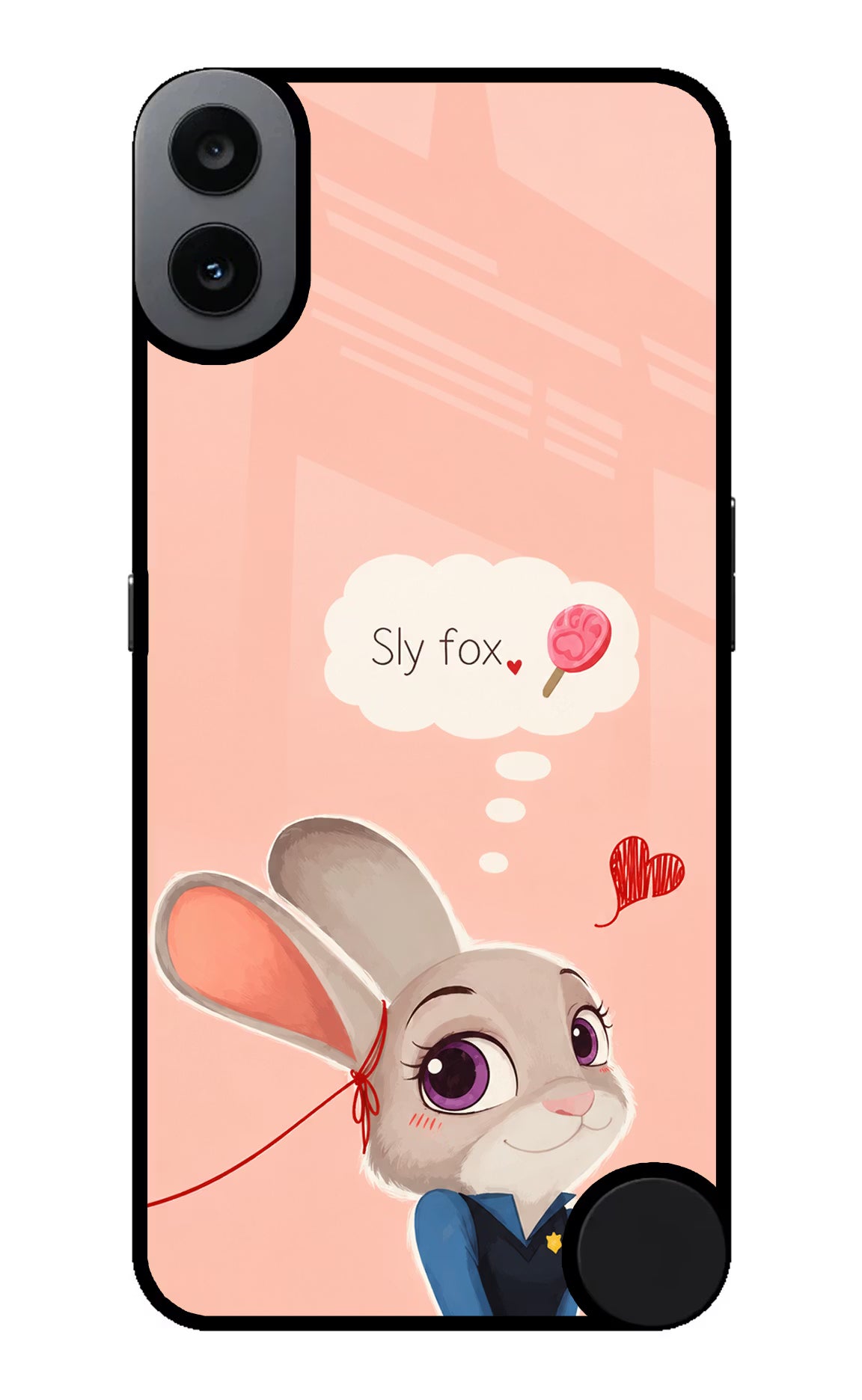 Judy Charm CMF by Nothing Phone 1 Glass Case - Judy Charm CMF by Nothing Phone 1 Glass Case Judy Charm CMF by Nothing Phone 1 Glass Case