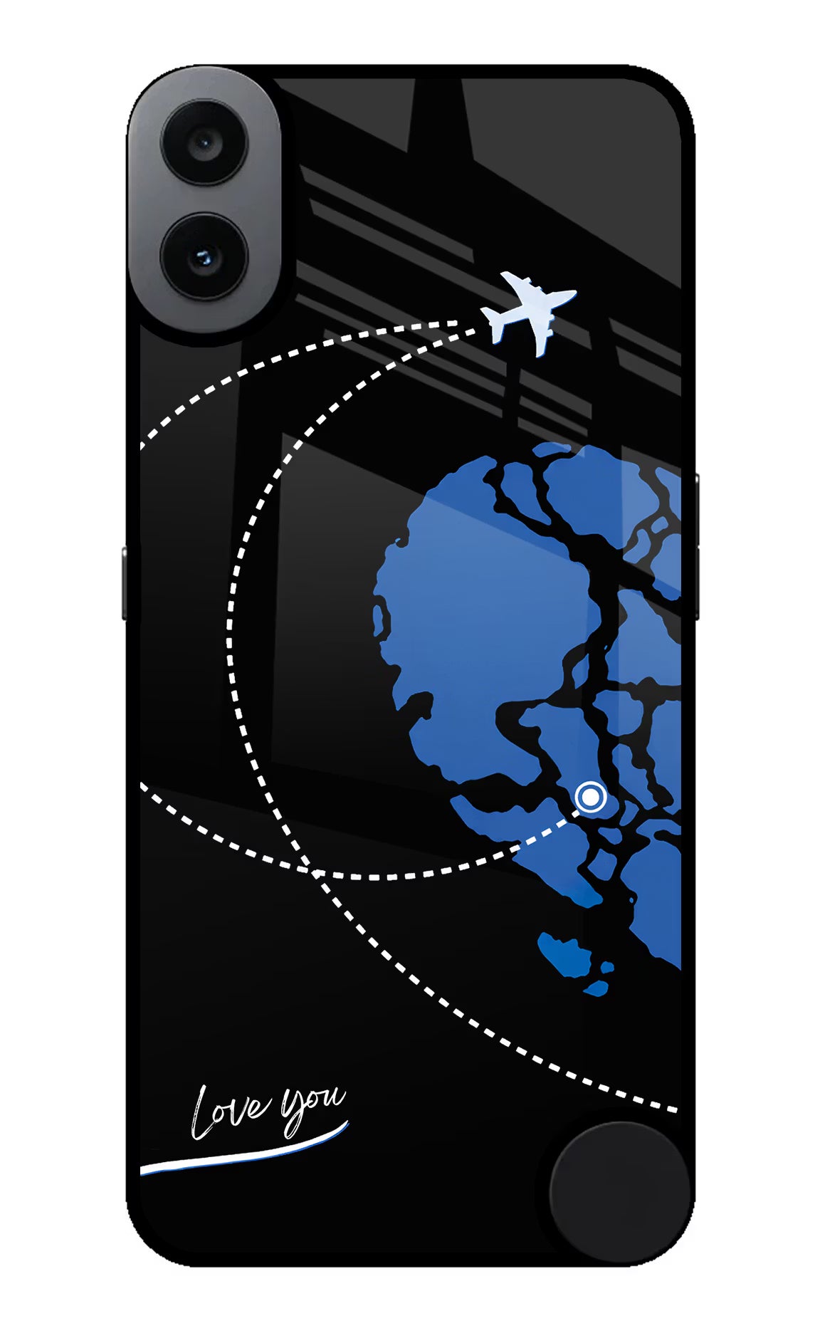 Love Orbit CMF by Nothing Phone 1 Glass Case - Love Orbit CMF by Nothing Phone 1 Glass Case Love Orbit CMF by Nothing Phone 1 Glass Case