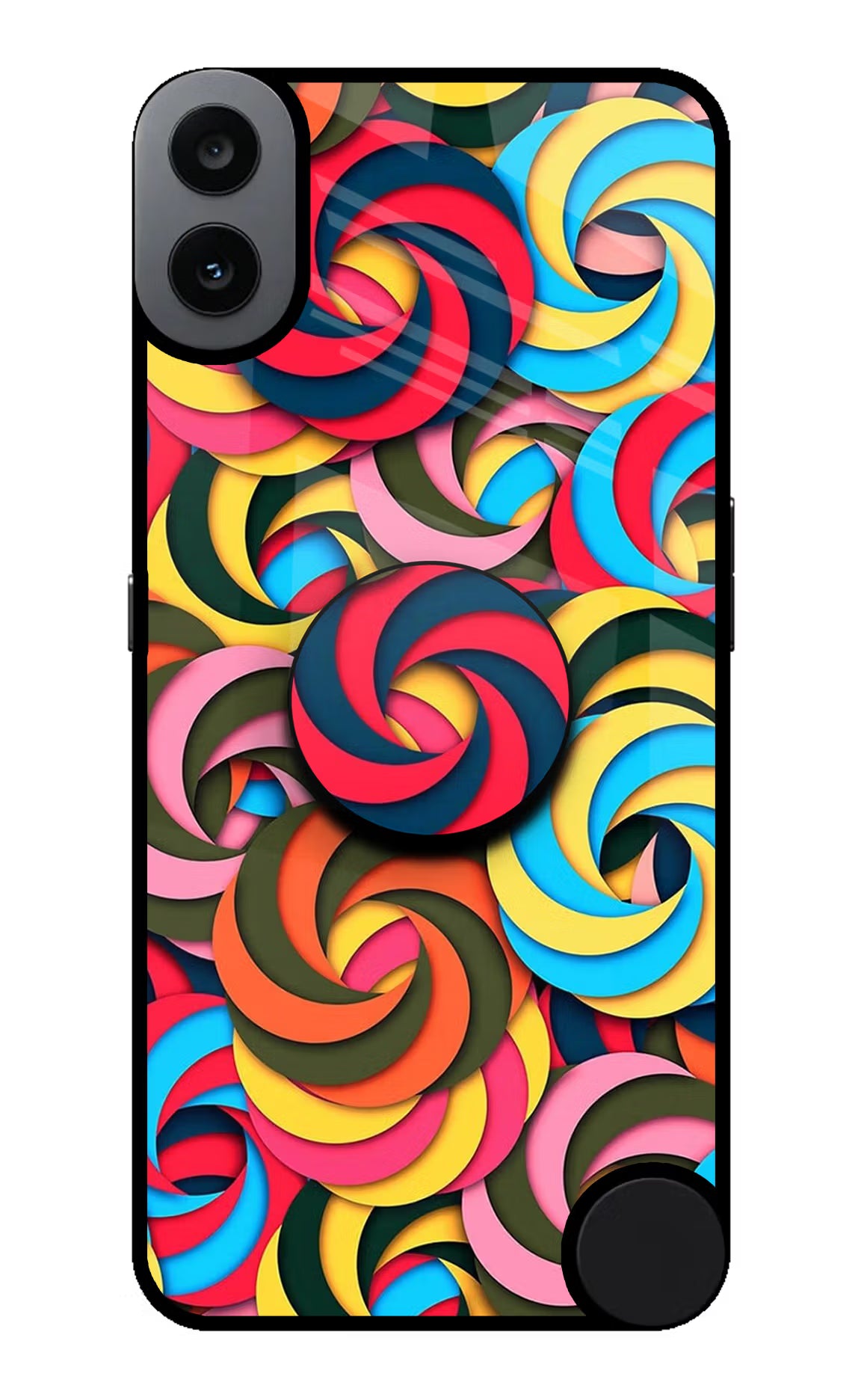 Spiral Pattern CMF by Nothing Phone 1 Pop Case - Spiral Pattern CMF by Nothing Phone 1 Pop Case by Casekaro Spiral Pattern CMF by Nothing Phone 1 Pop Case by Casekaro