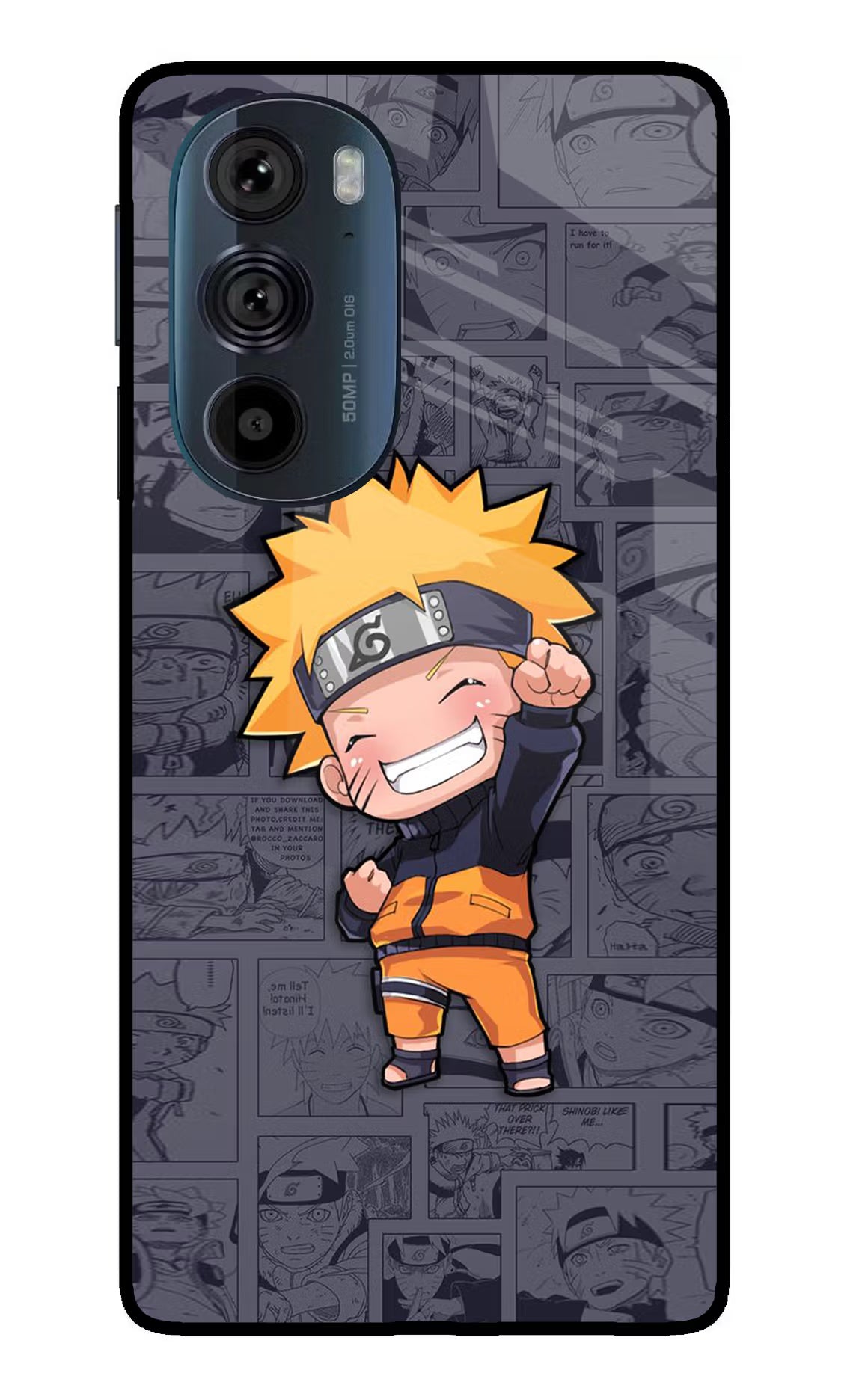 Chota Naruto Moto Edge 30 Pro Glass Case - Chota Naruto Moto Edge 30 Pro Glass Case Chota Naruto Moto Edge 30 Pro Glass Case
