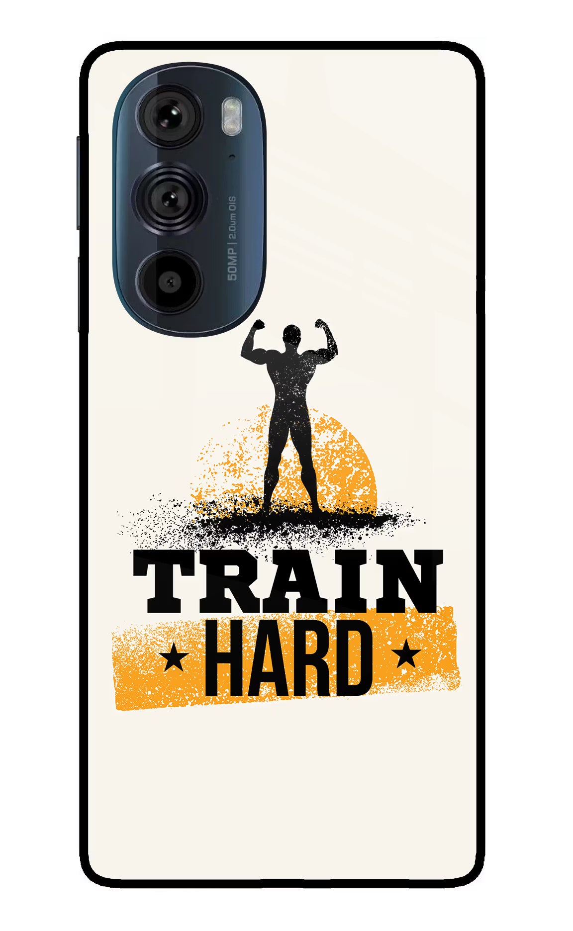 Train Hard Moto Edge 30 Pro Glass Case - Train Hard Moto Edge 30 Pro Glass Case Train Hard Moto Edge 30 Pro Glass Case