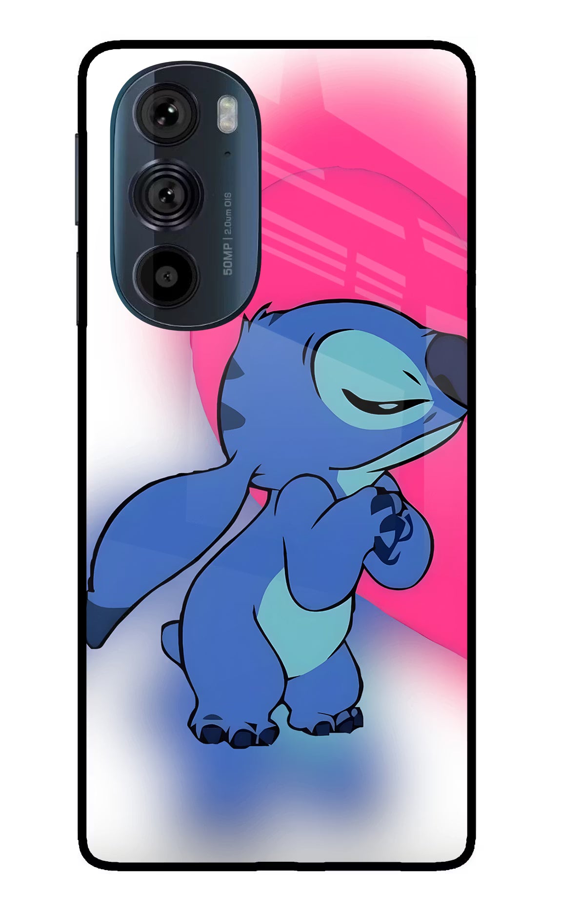 Stitch Hug Moto Edge 30 Pro Glass Case - Stitch Hug Moto Edge 30 Pro Glass Case Stitch Hug Moto Edge 30 Pro Glass Case