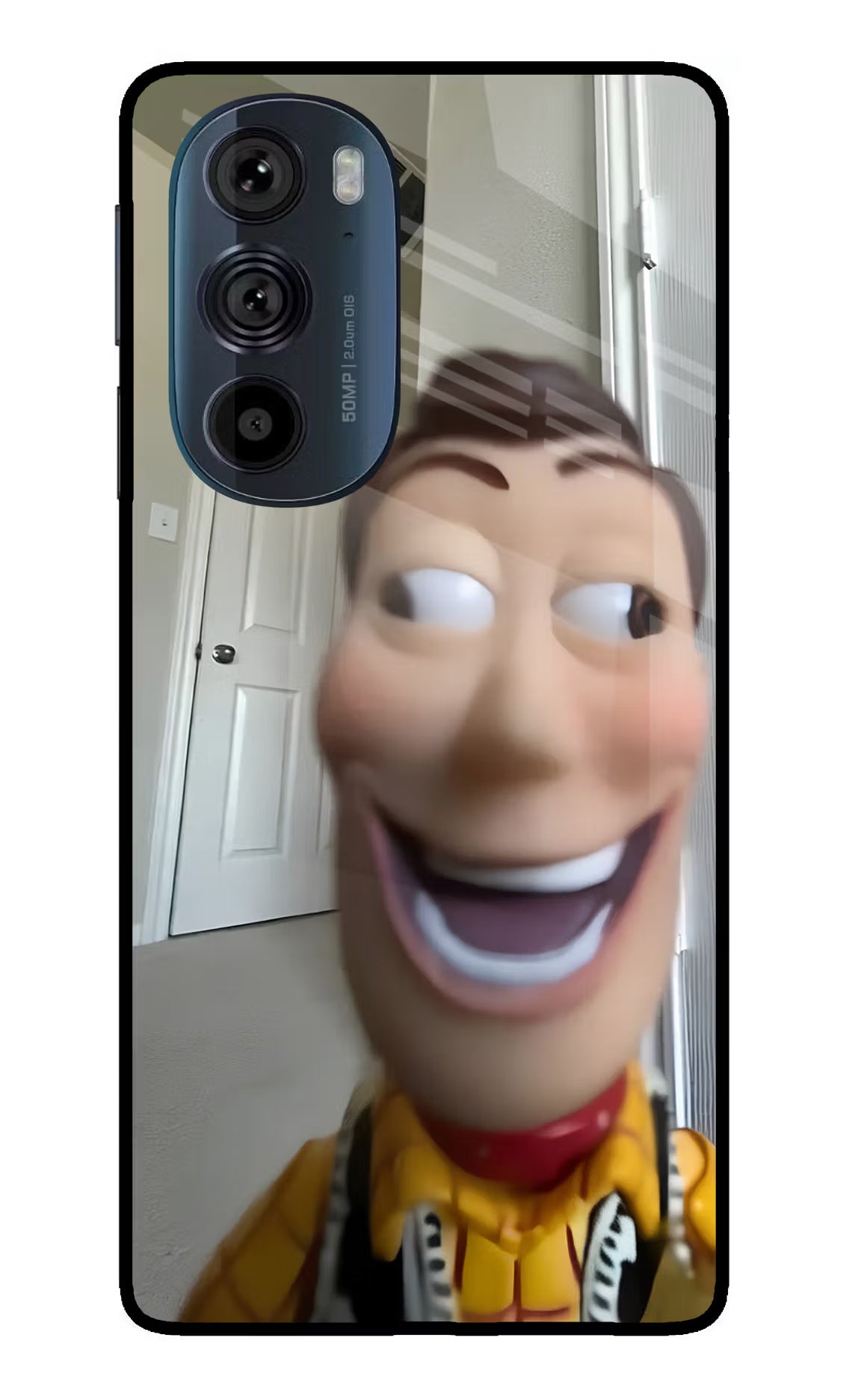 Side Eye Woody Moto Edge 30 Pro Glass Case - Side Eye Woody Moto Edge 30 Pro Glass Case Side Eye Woody Moto Edge 30 Pro Glass Case