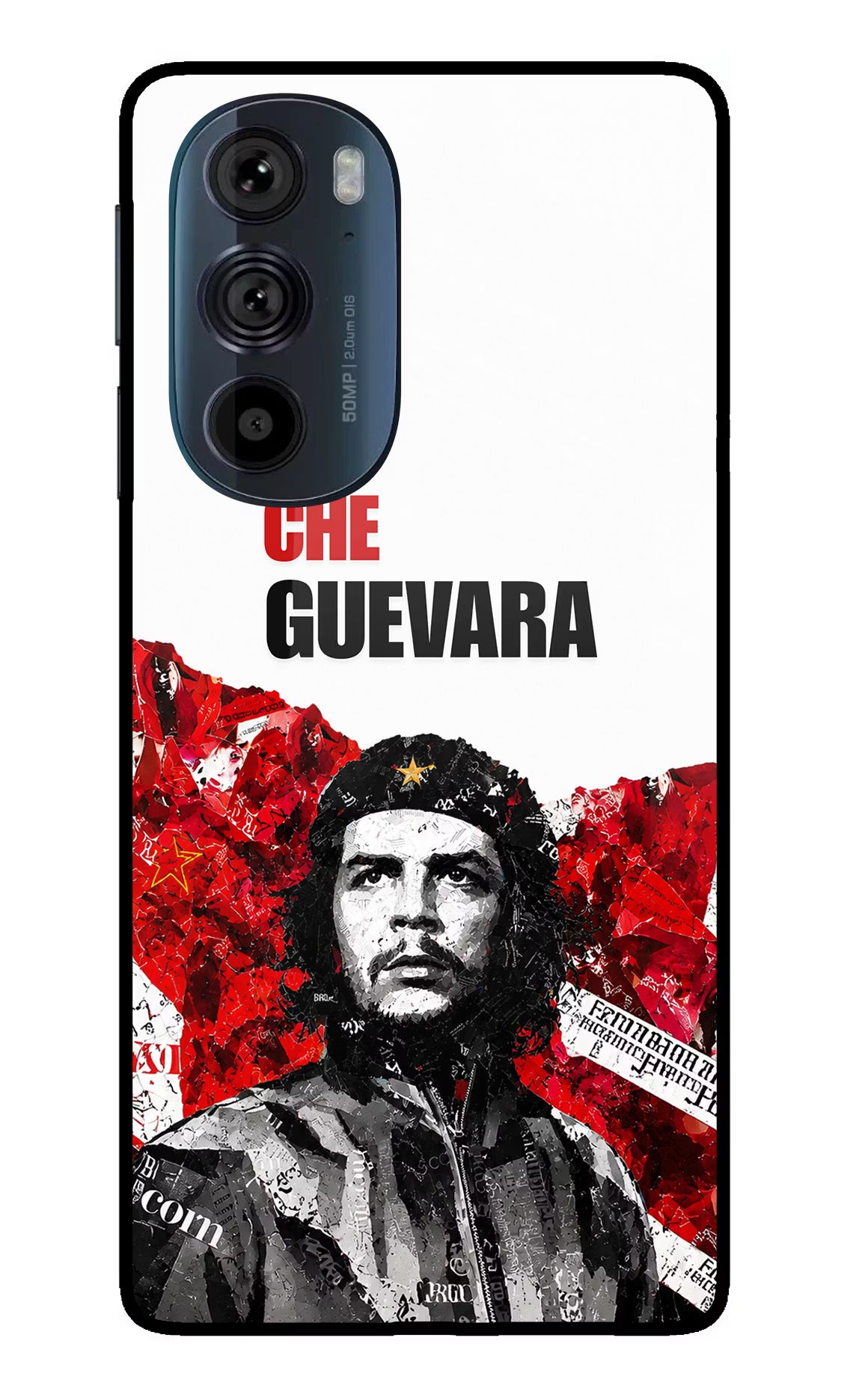 Che Guevara Revolution Moto Edge 30 Pro Glass Case - Che Guevara Revolution Moto Edge 30 Pro Glass Case Che Guevara Revolution Moto Edge 30 Pro Glass Case