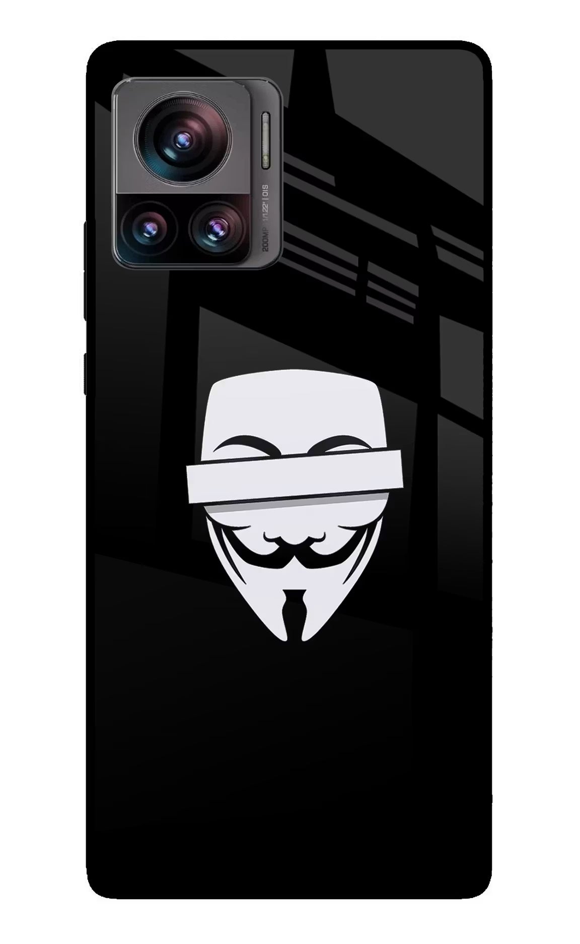 Anonymous Face Moto Edge 30 Ultra Glass Case - Anonymous Face Moto Edge 30 Ultra Glass Case Anonymous Face Moto Edge 30 Ultra Glass Case