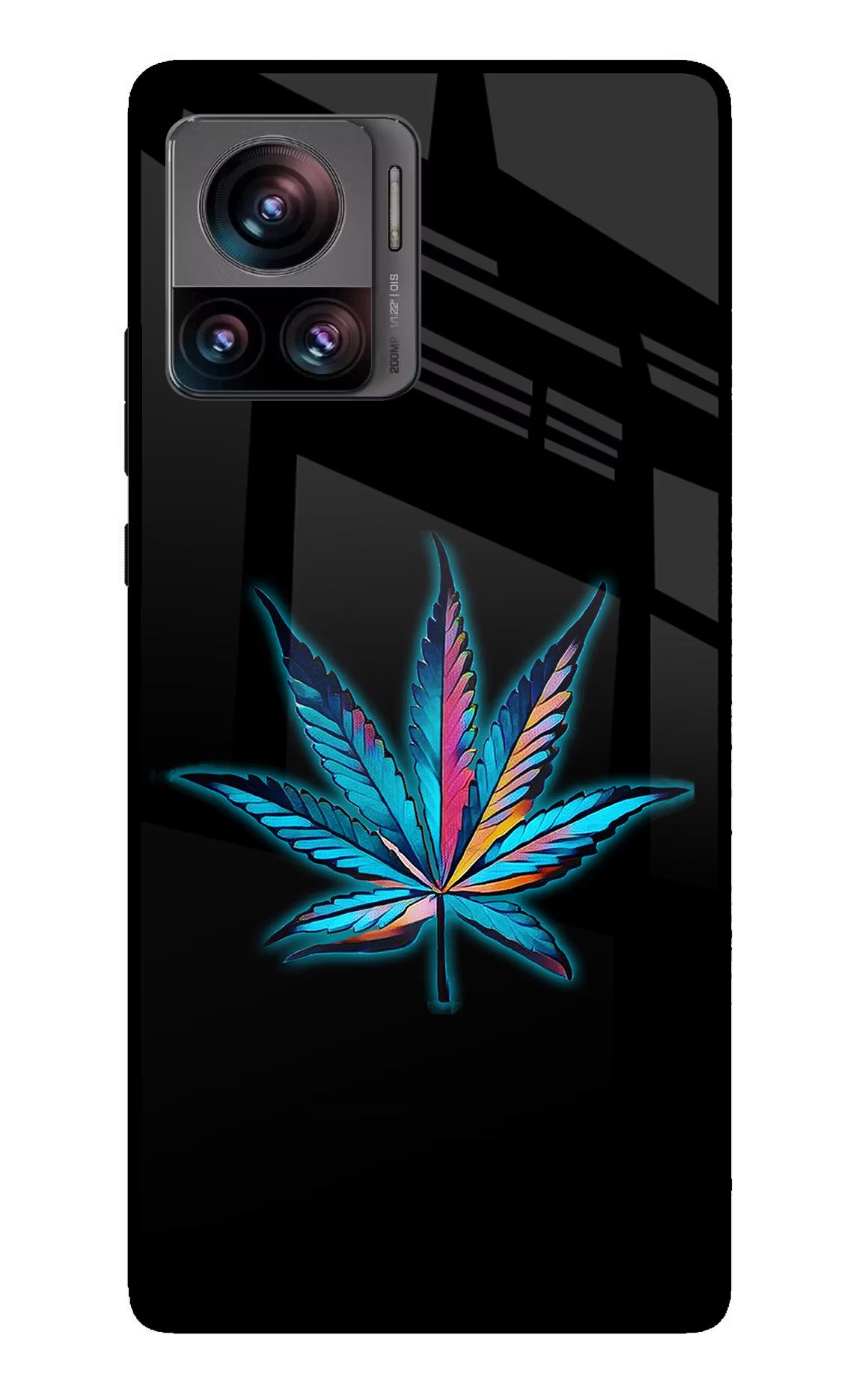 Weed Moto Edge 30 Ultra Glass Case - Weed Moto Edge 30 Ultra Glass Case Weed Moto Edge 30 Ultra Glass Case