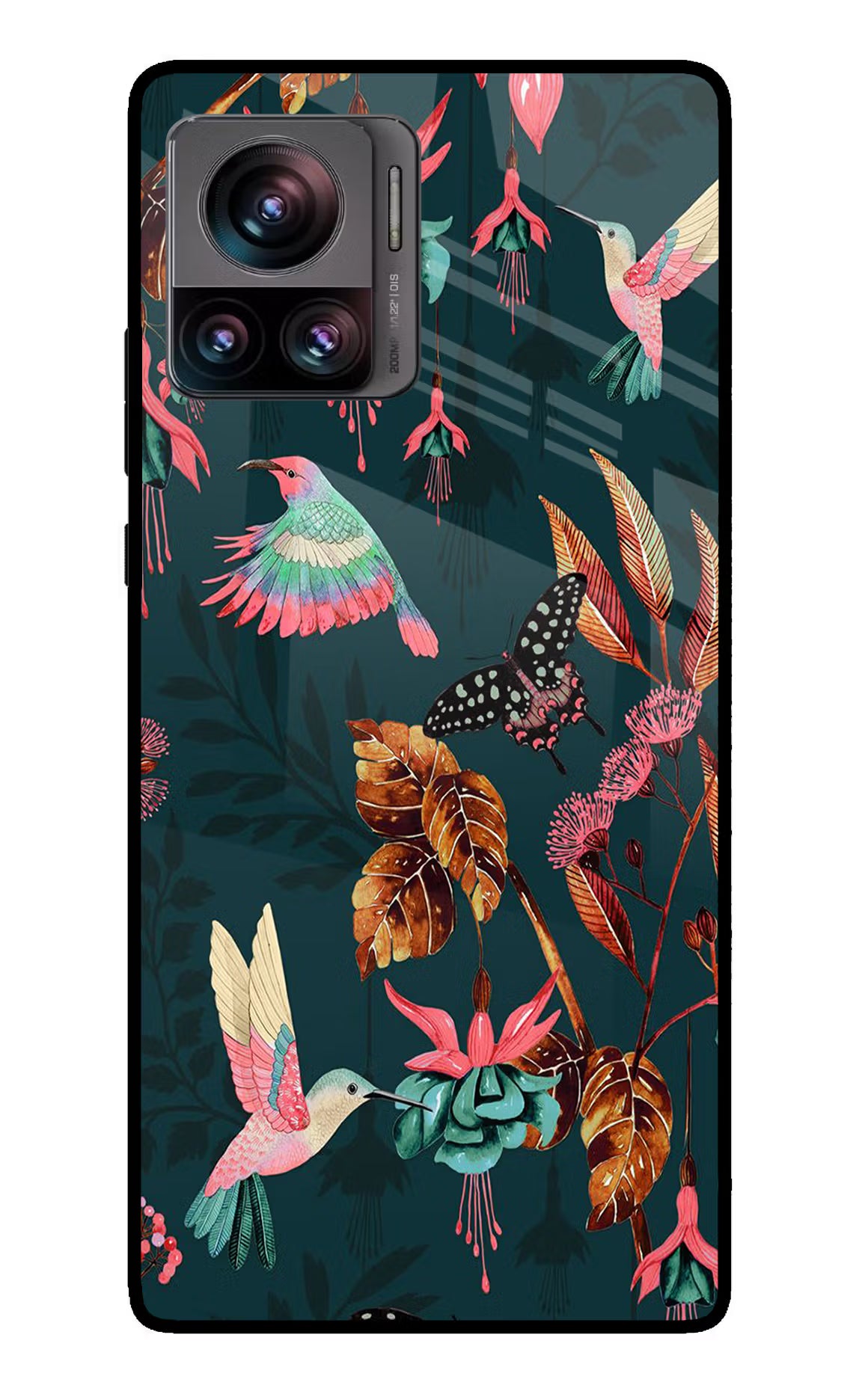 Birds Moto Edge 30 Ultra Glass Case - Birds Moto Edge 30 Ultra Glass Case Birds Moto Edge 30 Ultra Glass Case