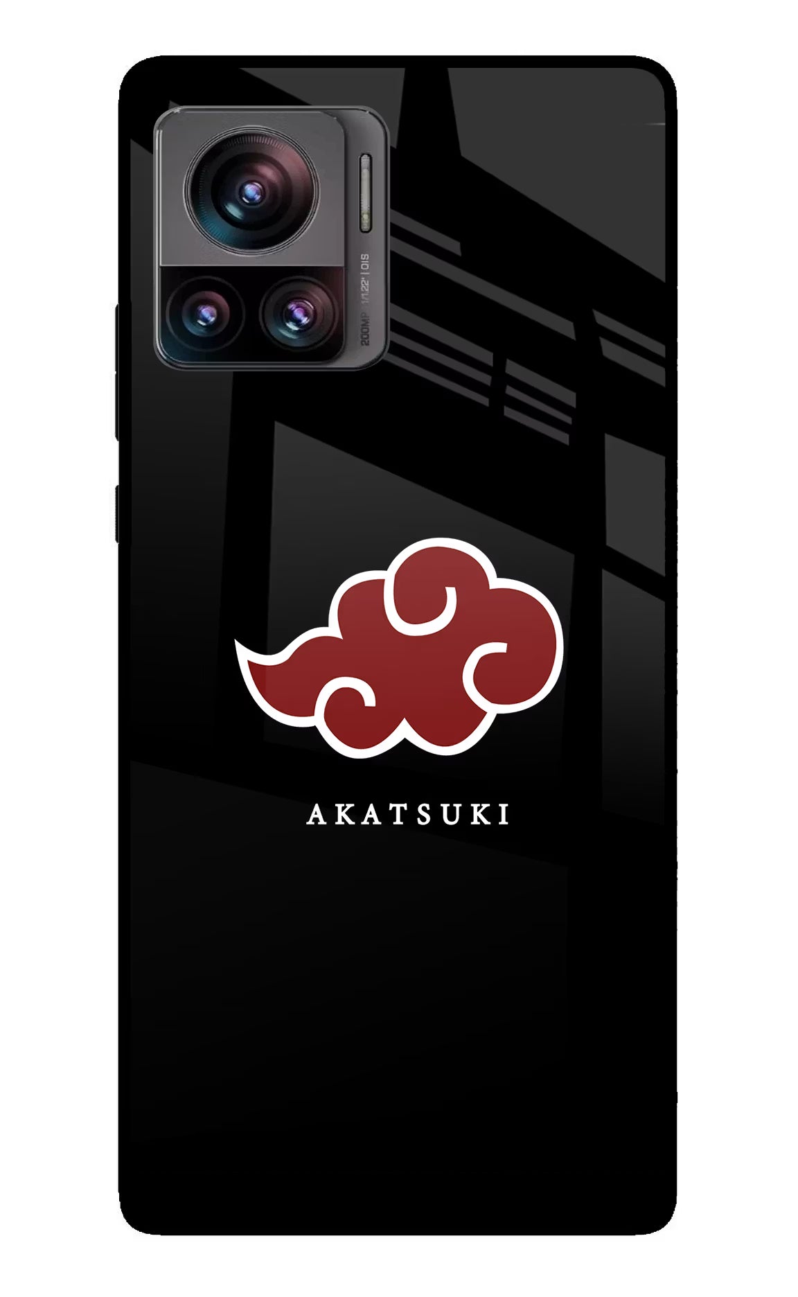 Akatsuki Moto Edge 30 Ultra Glass Case Back Cover by Casekaro