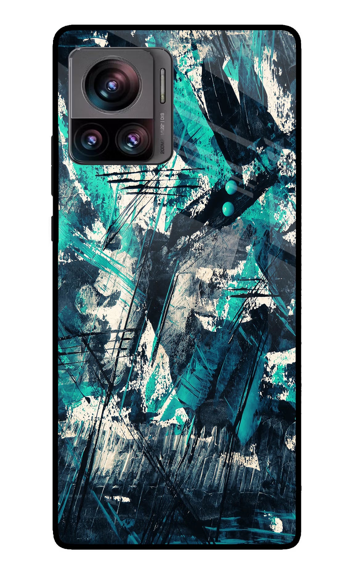 Artwork Moto Edge 30 Ultra Glass Case Back Cover by Casekaro