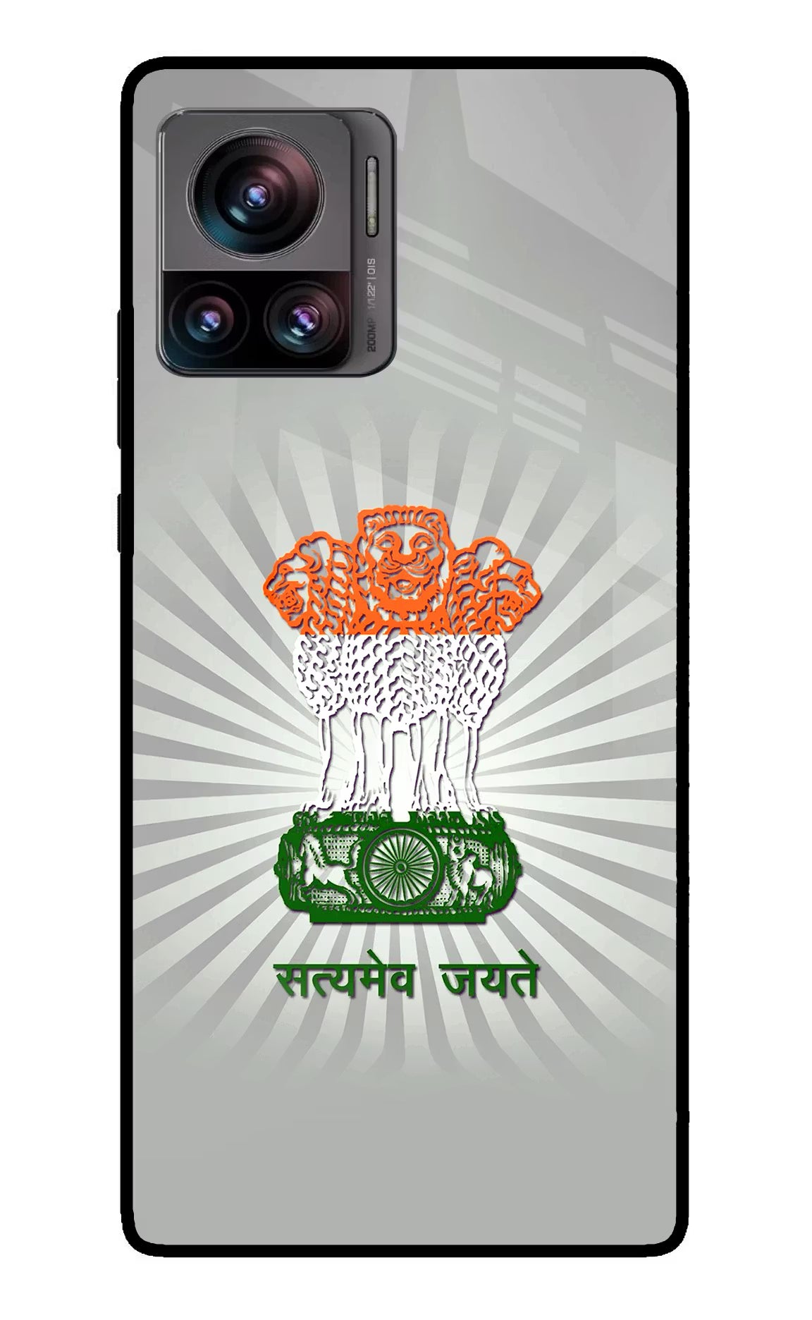 Satyamev Jayate Art Moto Edge 30 Ultra Glass Case - Satyamev Jayate Art Moto Edge 30 Ultra Glass Case Satyamev Jayate Art Moto Edge 30 Ultra Glass Case