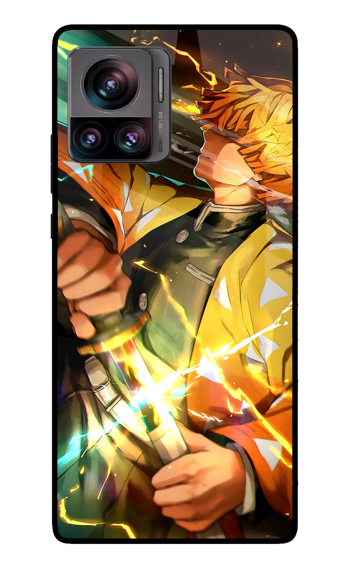 Demon Slayer Moto Edge 30 Ultra Glass Case - Demon Slayer Moto Edge 30 Ultra Glass Case Demon Slayer Moto Edge 30 Ultra Glass Case