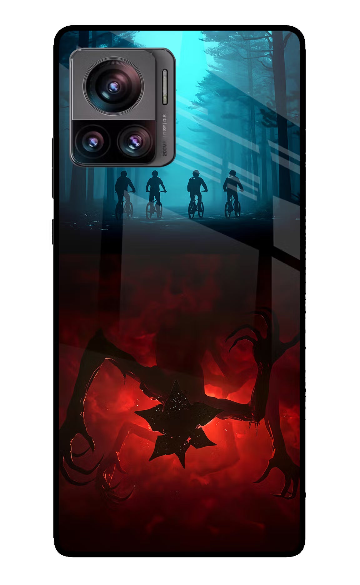 Ordinary Things Downside Up Moto Edge 30 Ultra Back Cover - Ordinary Things Downside Up Moto Edge 30 Ultra Glass Case Back Cover by Casekaro Ordinary Things Downside Up Moto Edge 30 Ultra Glass Case Back Cover by Casekaro