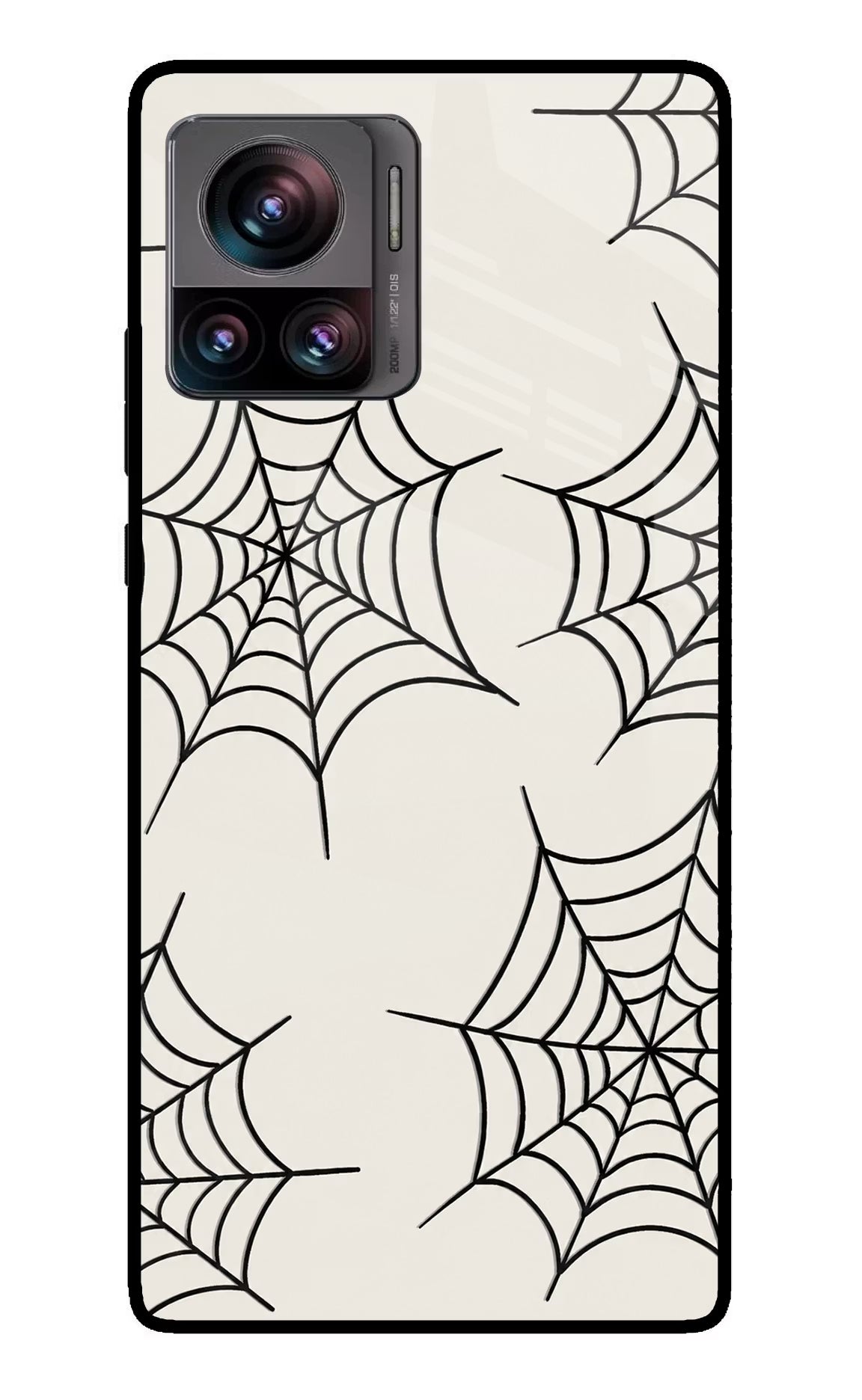 Spider Web Moto Edge 30 Ultra Glass Case - Spider Web Moto Edge 30 Ultra Glass Case Spider Web Moto Edge 30 Ultra Glass Case