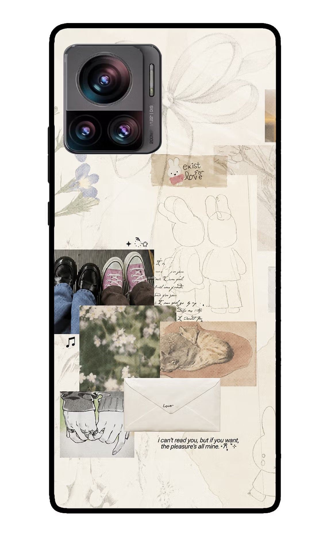 Soft Aesthetic Moto Edge 30 Ultra Glass Case - Soft Aesthetic Moto Edge 30 Ultra Glass Case Soft Aesthetic Moto Edge 30 Ultra Glass Case