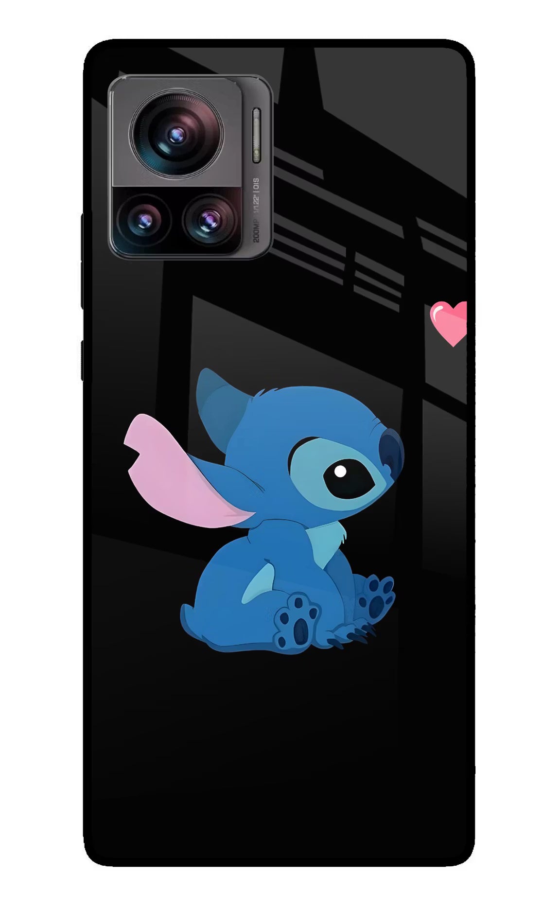 Stitch Crush Moto Edge 30 Ultra Glass Case - Stitch Crush Moto Edge 30 Ultra Glass Case Stitch Crush Moto Edge 30 Ultra Glass Case