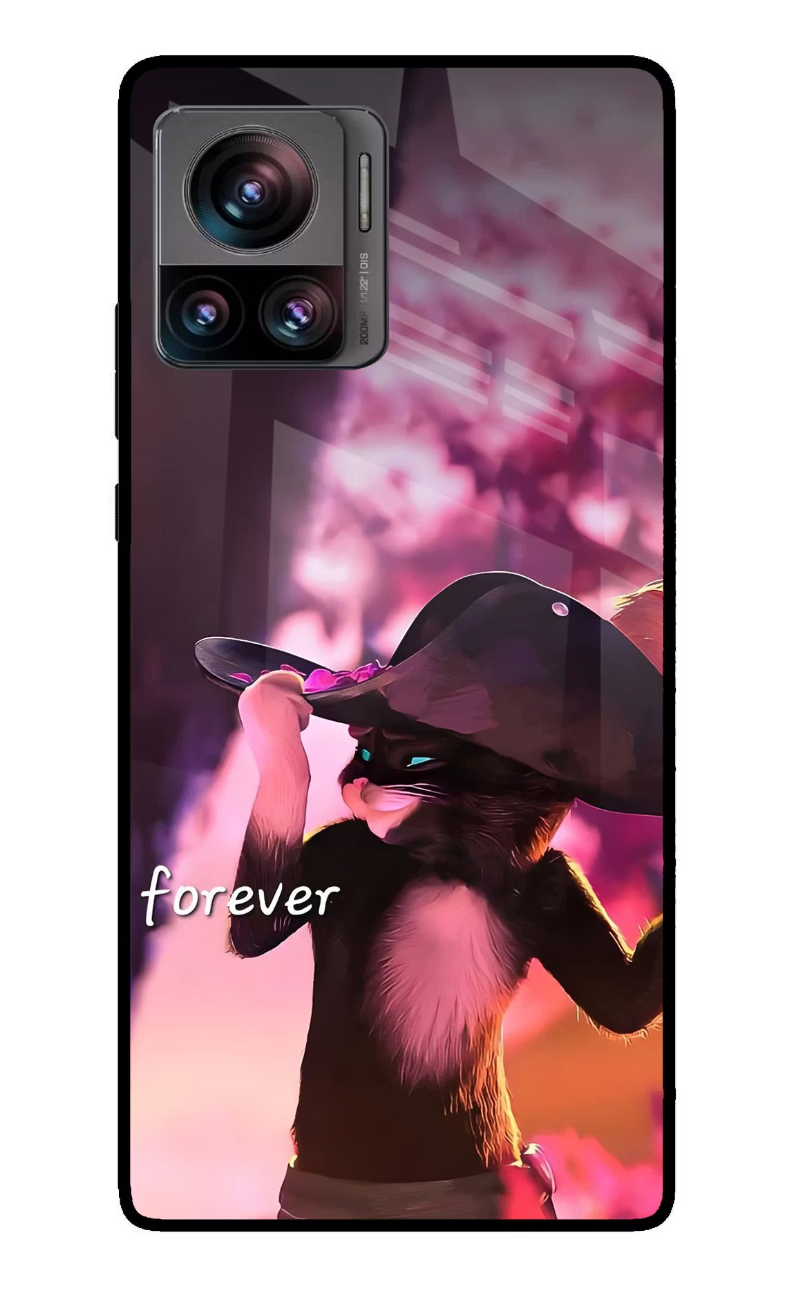 Forever Cat Moto Edge 30 Ultra Glass Case - Forever Cat Moto Edge 30 Ultra Glass Case Forever Cat Moto Edge 30 Ultra Glass Case