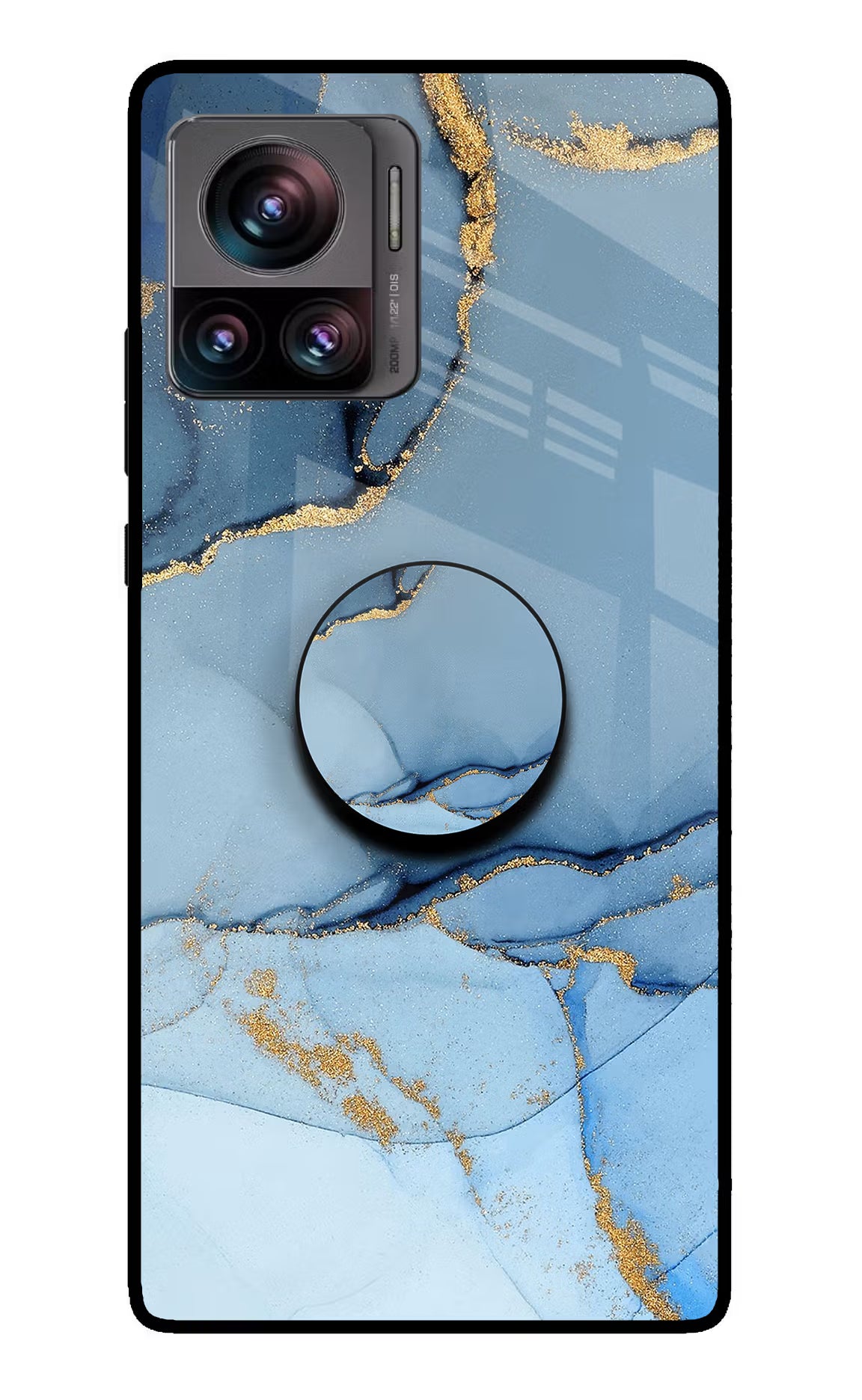 Blue Marble Moto Edge 30 Ultra Pop Case by Casekaro