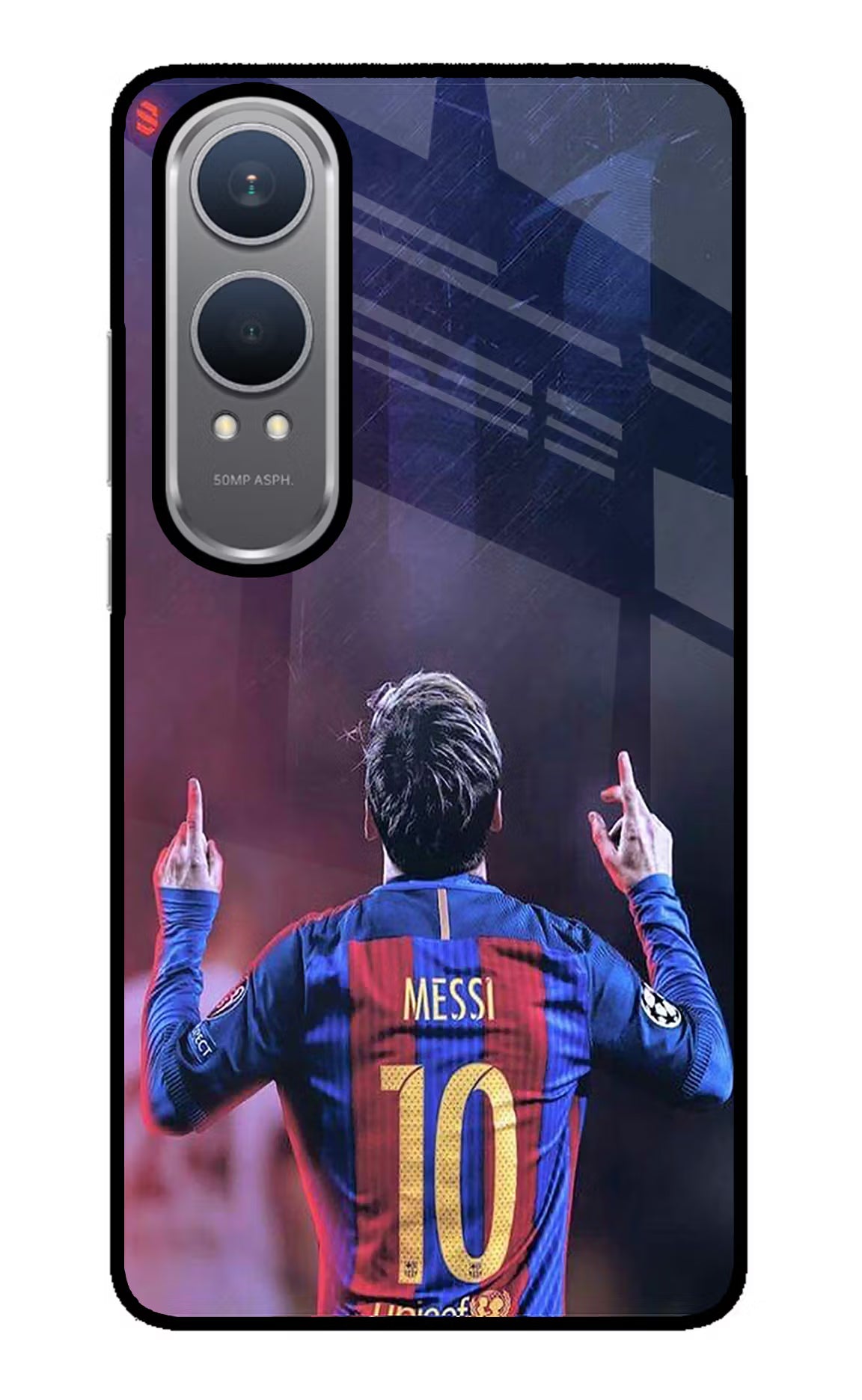 Messi OnePlus Nord CE4 Lite Glass Case - Messi OnePlus Nord CE4 Lite Glass Case Messi OnePlus Nord CE4 Lite Glass Case