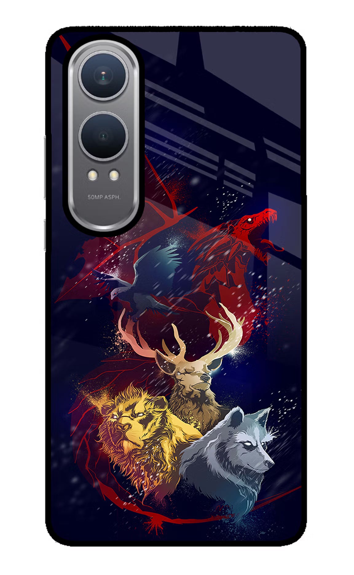 Game Of Thrones OnePlus Nord CE4 Lite Glass Case - Game Of Thrones OnePlus Nord CE4 Lite Glass Case Game Of Thrones OnePlus Nord CE4 Lite Glass Case
