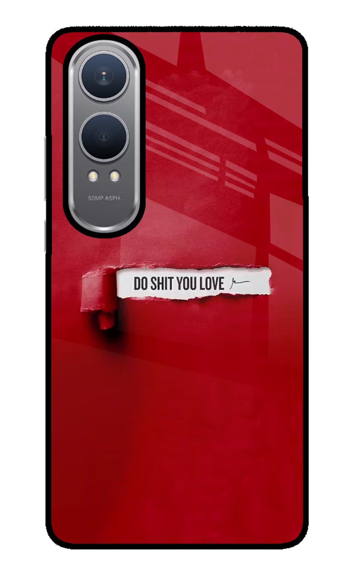 Do Shit You Love OnePlus Nord CE4 Lite Glass Case Back Cover by Casekaro