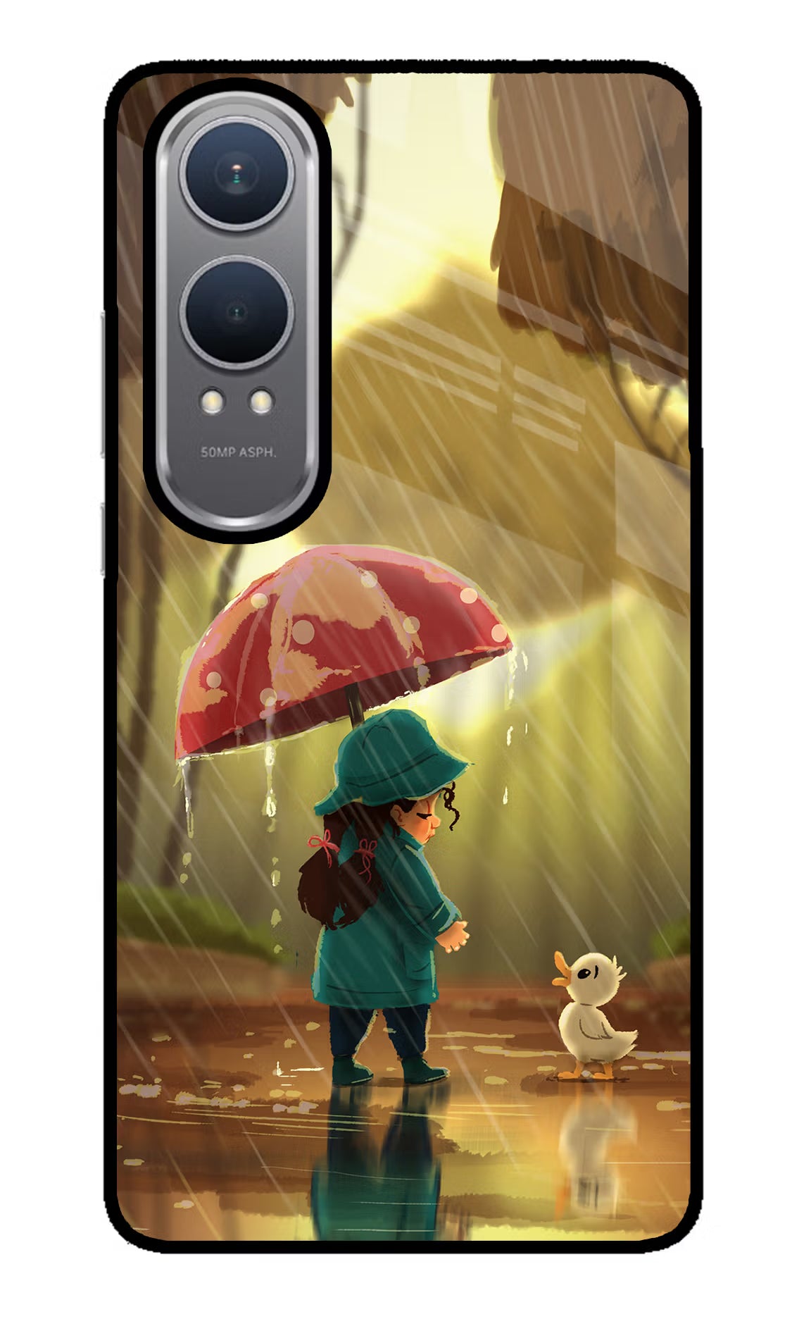 Rainy Day OnePlus Nord CE4 Lite Glass Case - Rainy Day OnePlus Nord CE4 Lite Glass Case Rainy Day OnePlus Nord CE4 Lite Glass Case